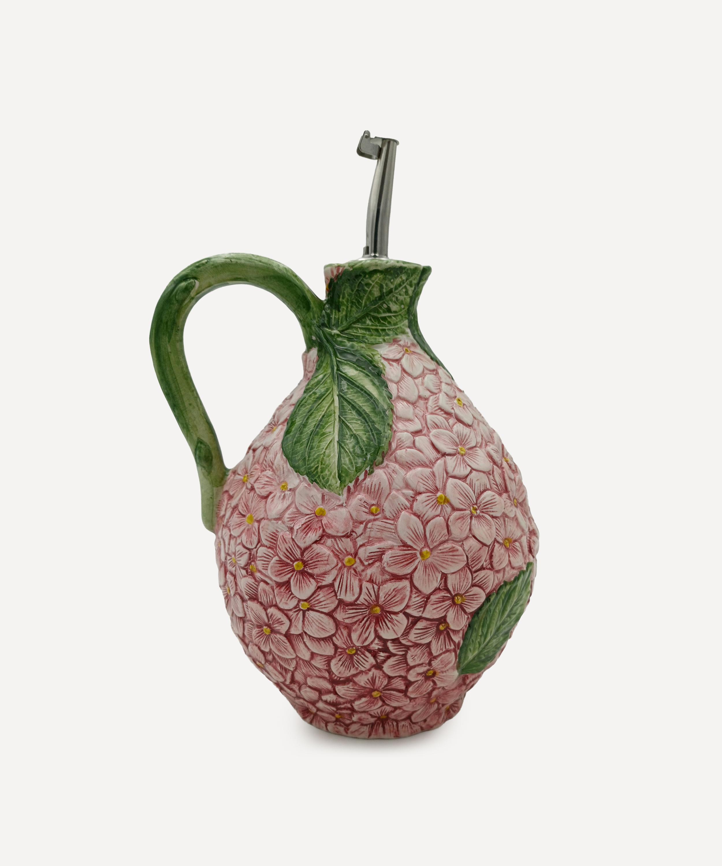 VBC - Pink Hydrangea Oil Bottle with Pourer image number 1