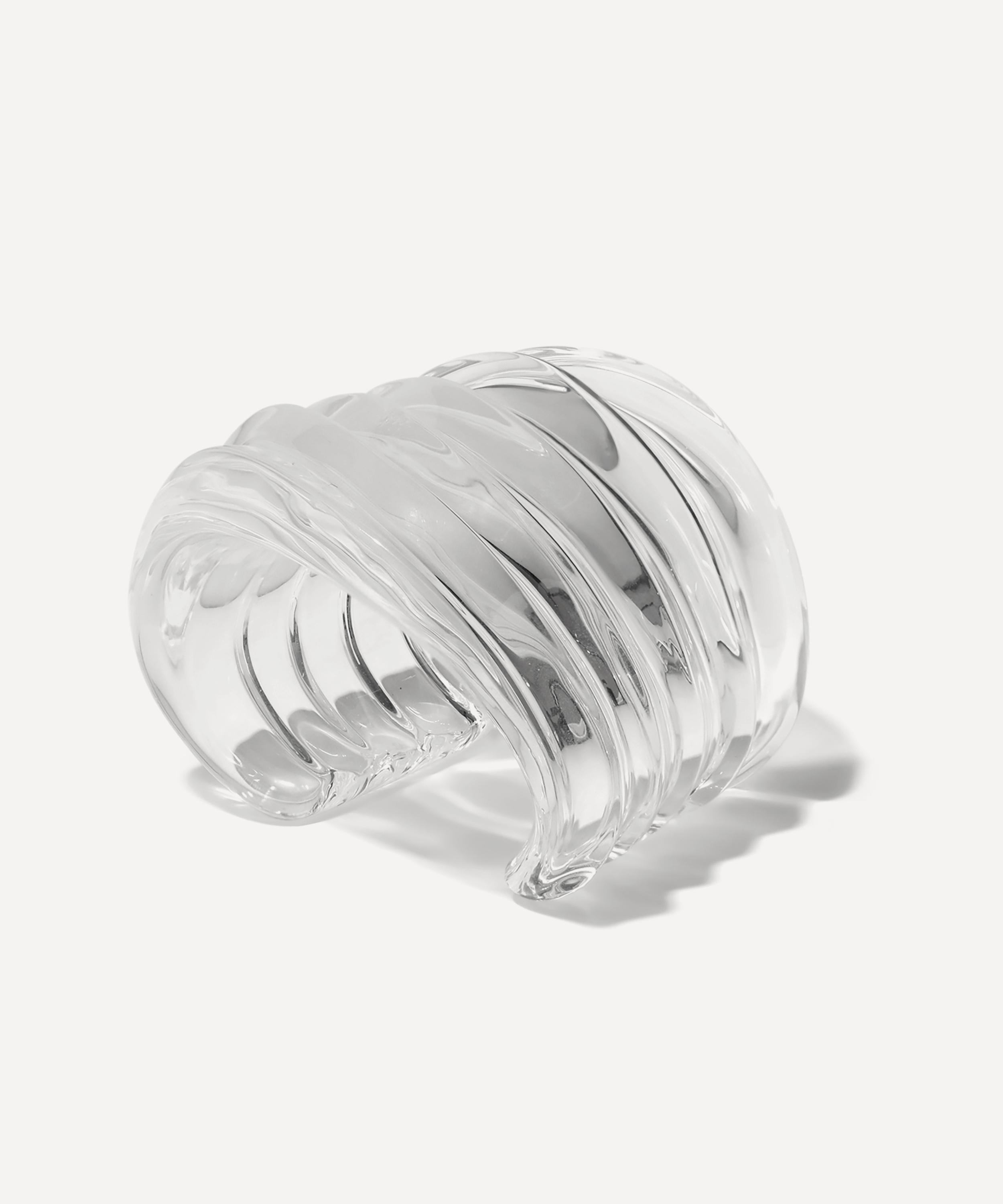 Alexis Bittar - Liquid Lucite Wide Ripple Cuff Bracelet image number 2