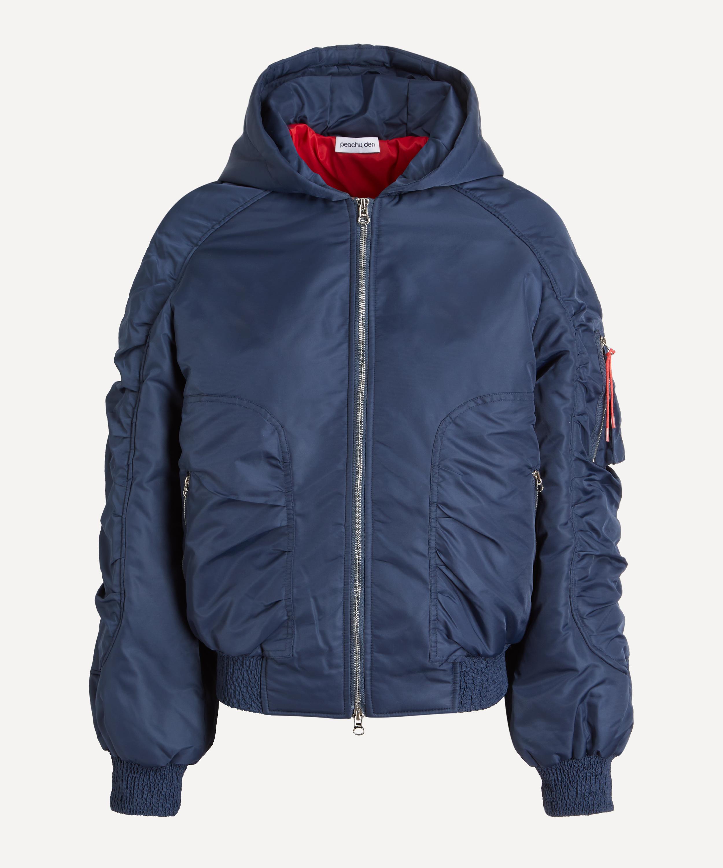 Peachy Den - Penny Spring Navy Bomber Jacket&nbsp;