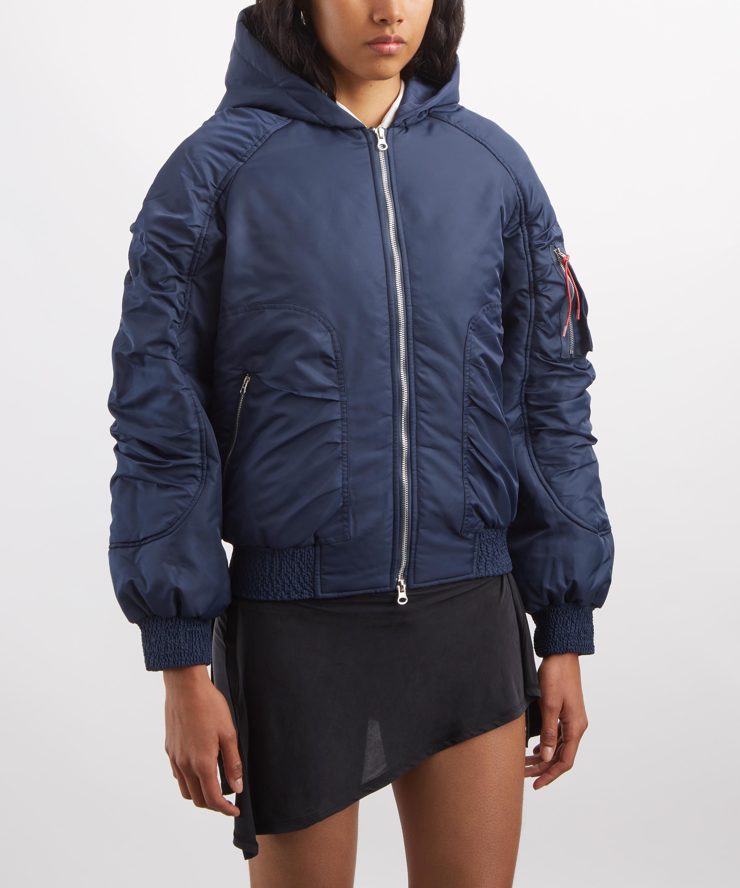 Peachy Den - Penny Spring Navy Bomber Jacket&nbsp; image number 2