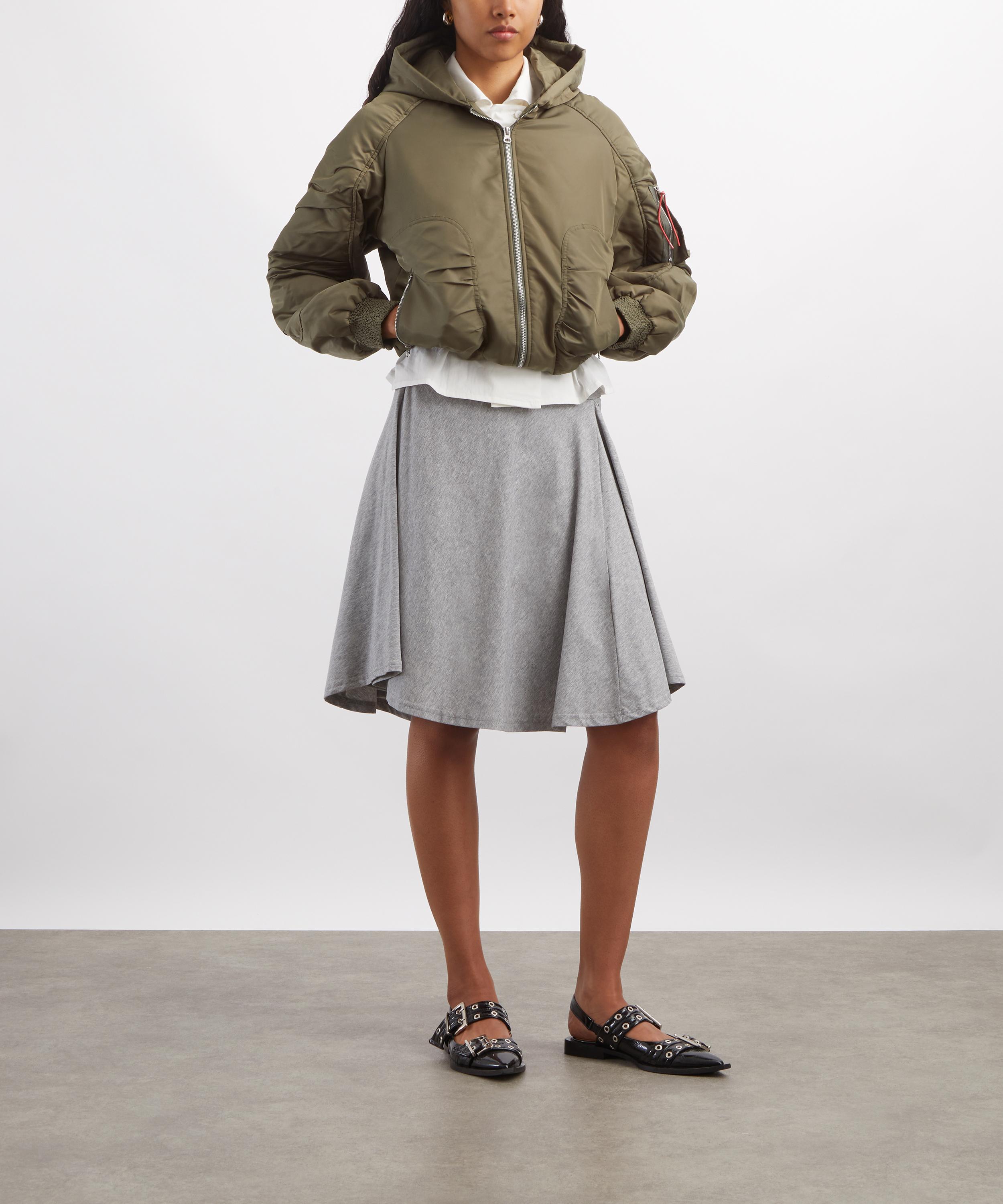 Peachy Den - Penny Spring Moss Bomber Jacket&nbsp; image number 1