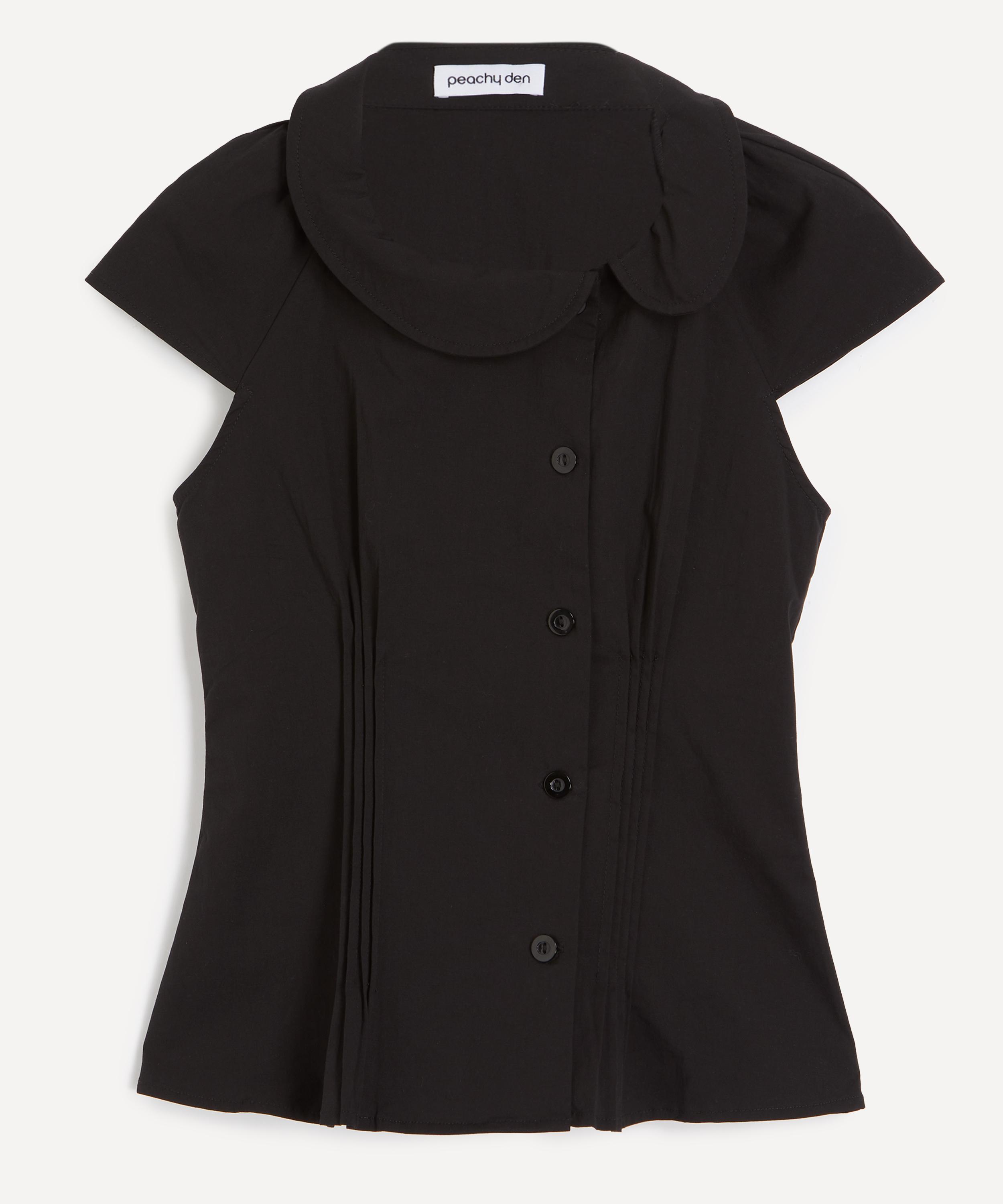 Peachy Den - Missy Asymmetric Blouse