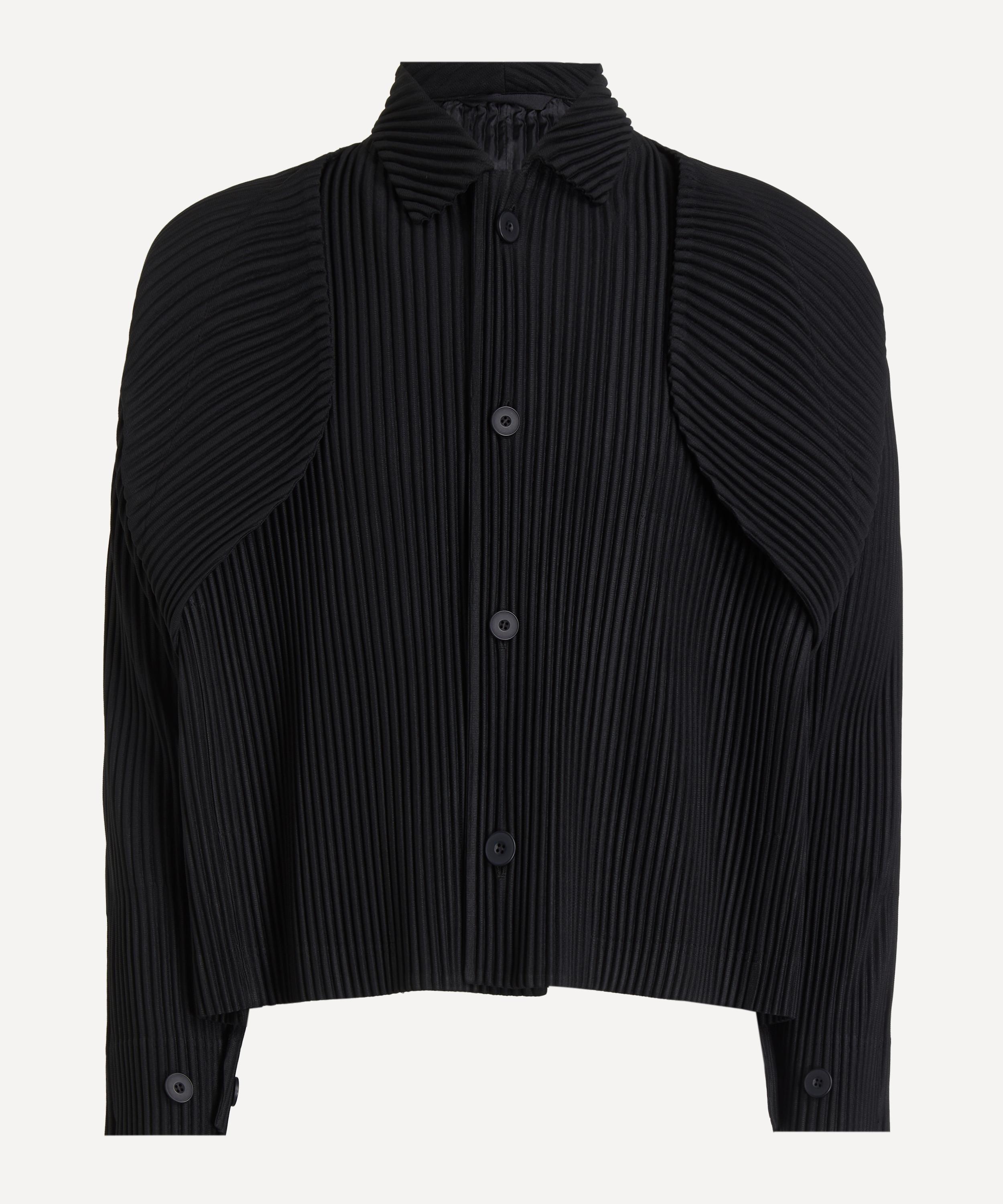 HOMME PLISS&Eacute; ISSEY MIYAKE - COVER AND FOLD Pleated Jacket