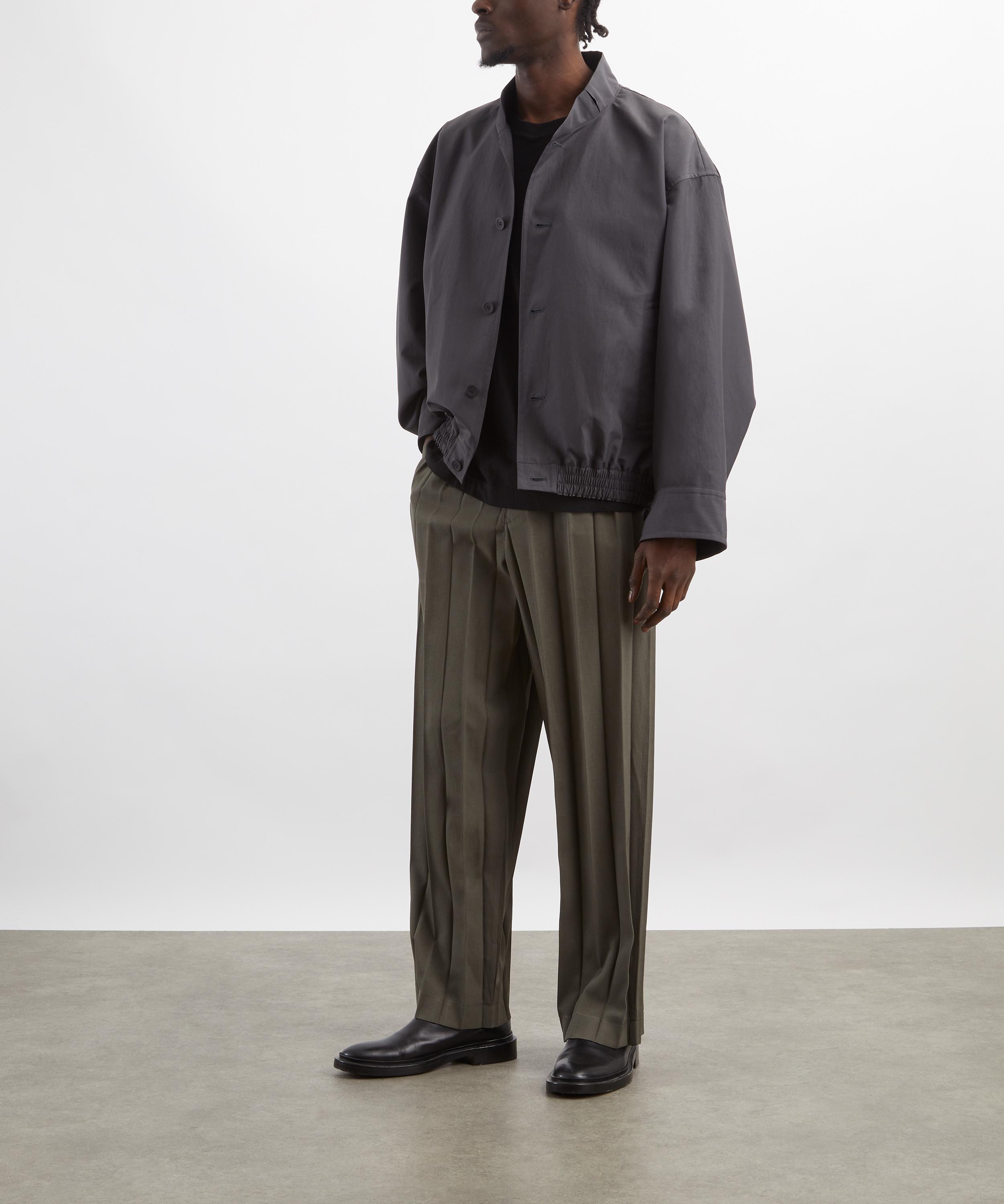 HOMME PLISS&Eacute; ISSEY MIYAKE - CARRIER CARRIED Charcoal Jacket image number 1