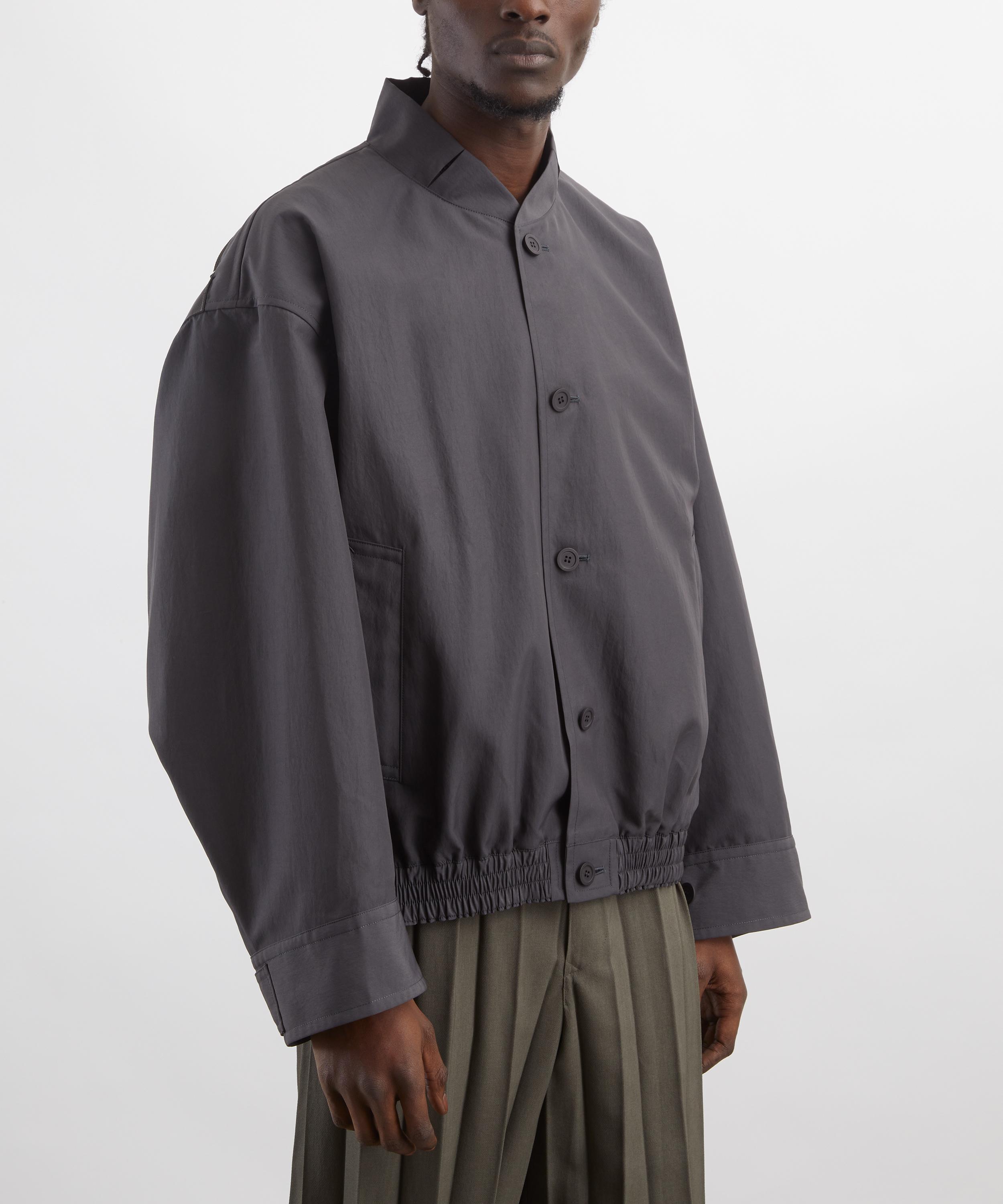HOMME PLISS&Eacute; ISSEY MIYAKE - CARRIER CARRIED Charcoal Jacket image number 2