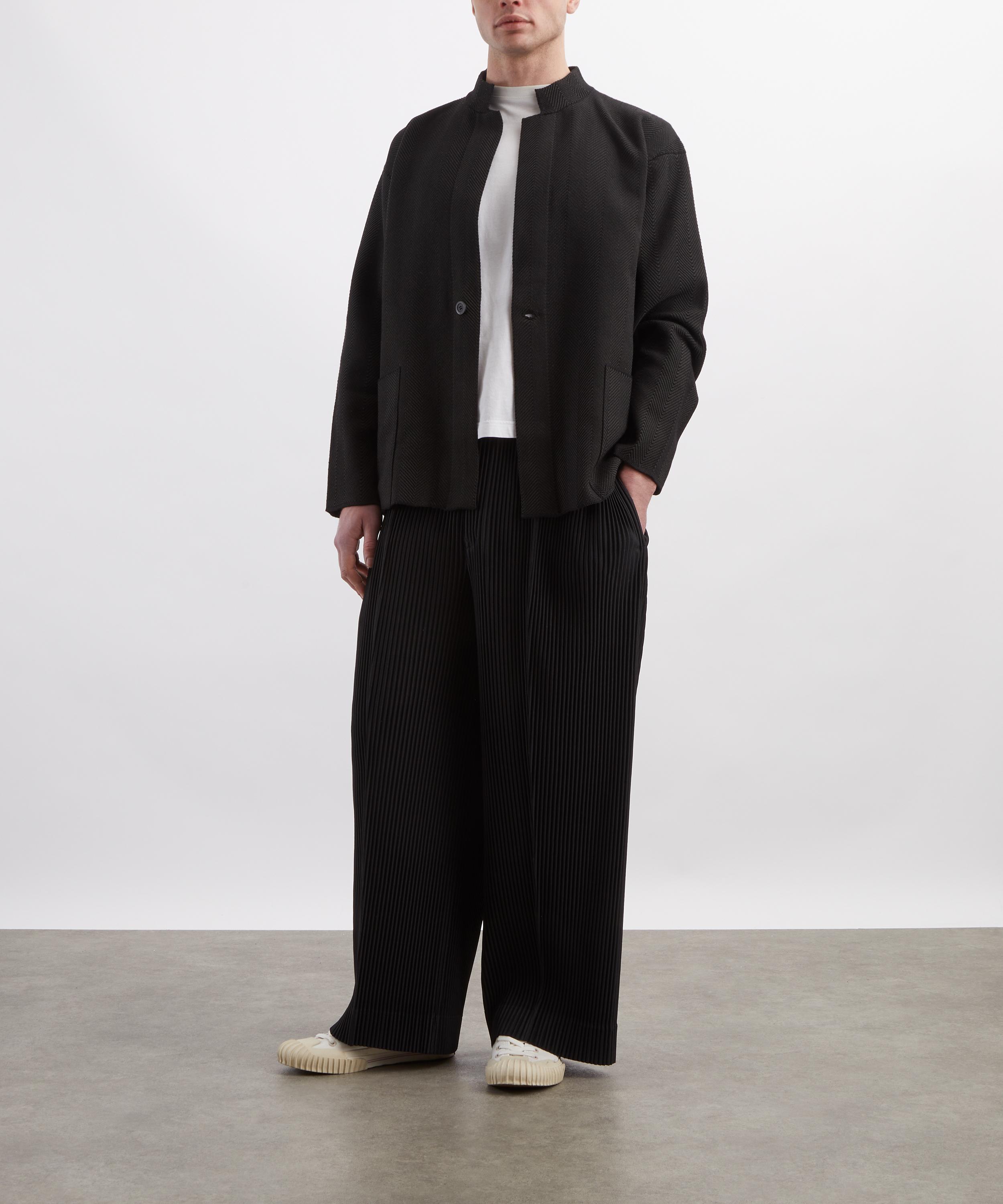 HOMME PLISS&Eacute; ISSEY MIYAKE - INLAID KNIT Jacket image number 1