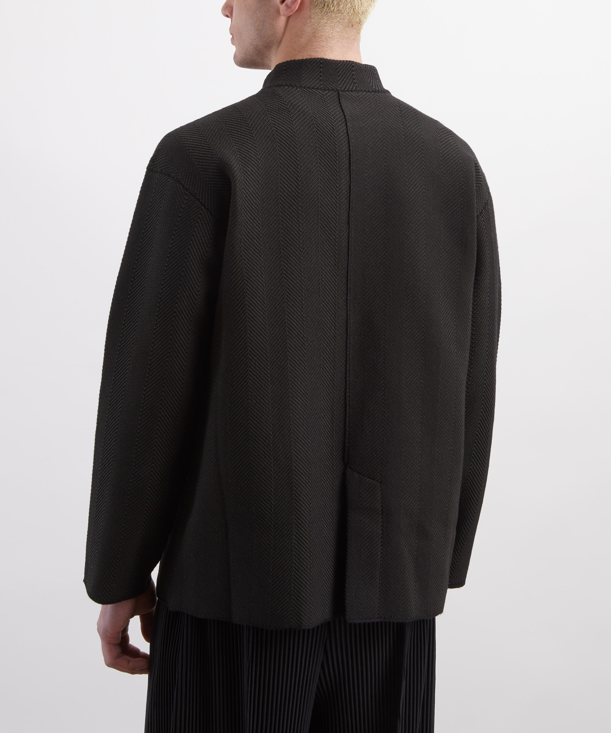 HOMME PLISS&Eacute; ISSEY MIYAKE - INLAID KNIT Jacket image number 3