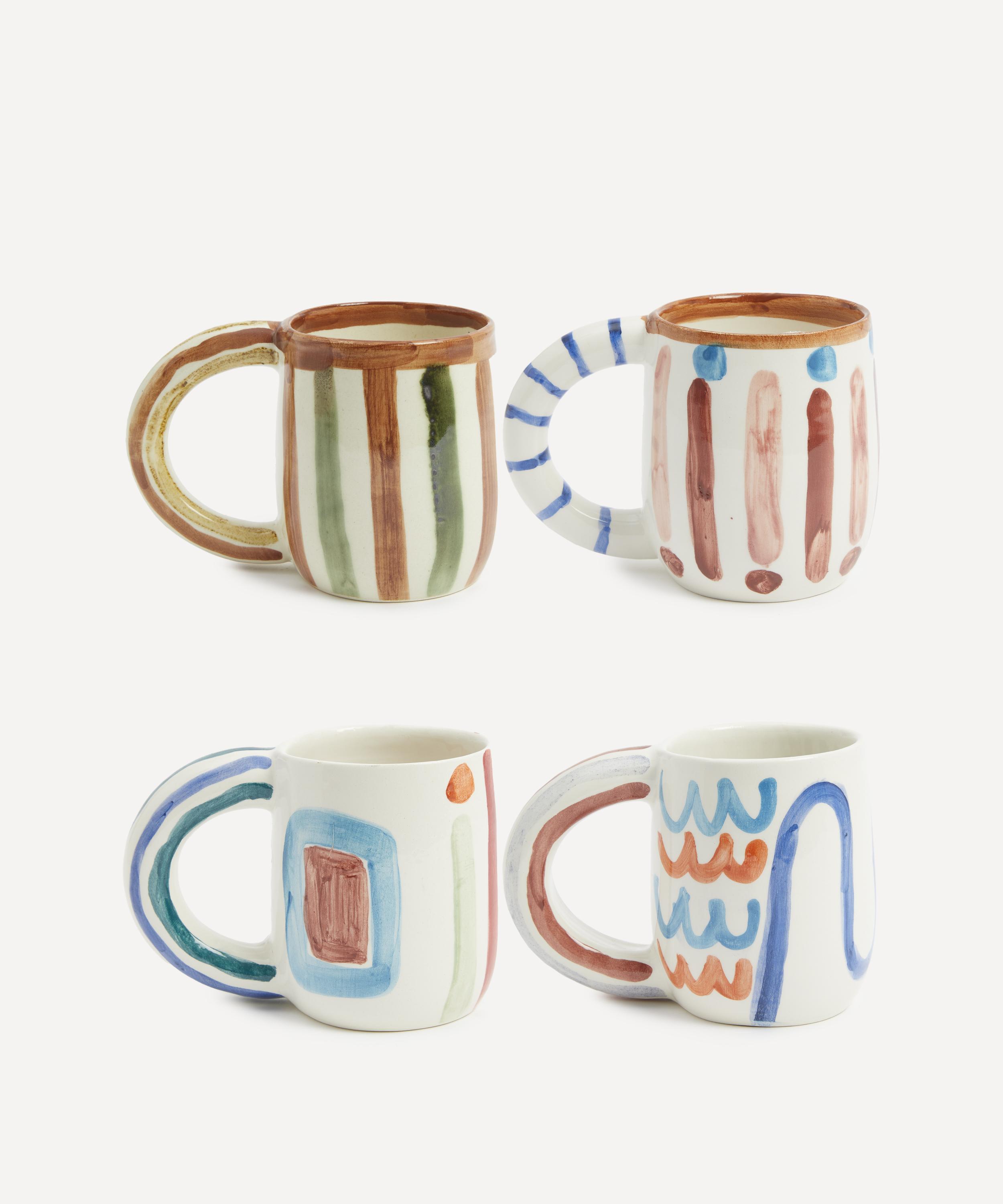 LRNCE - Phil Mugs Set of Four image number 1