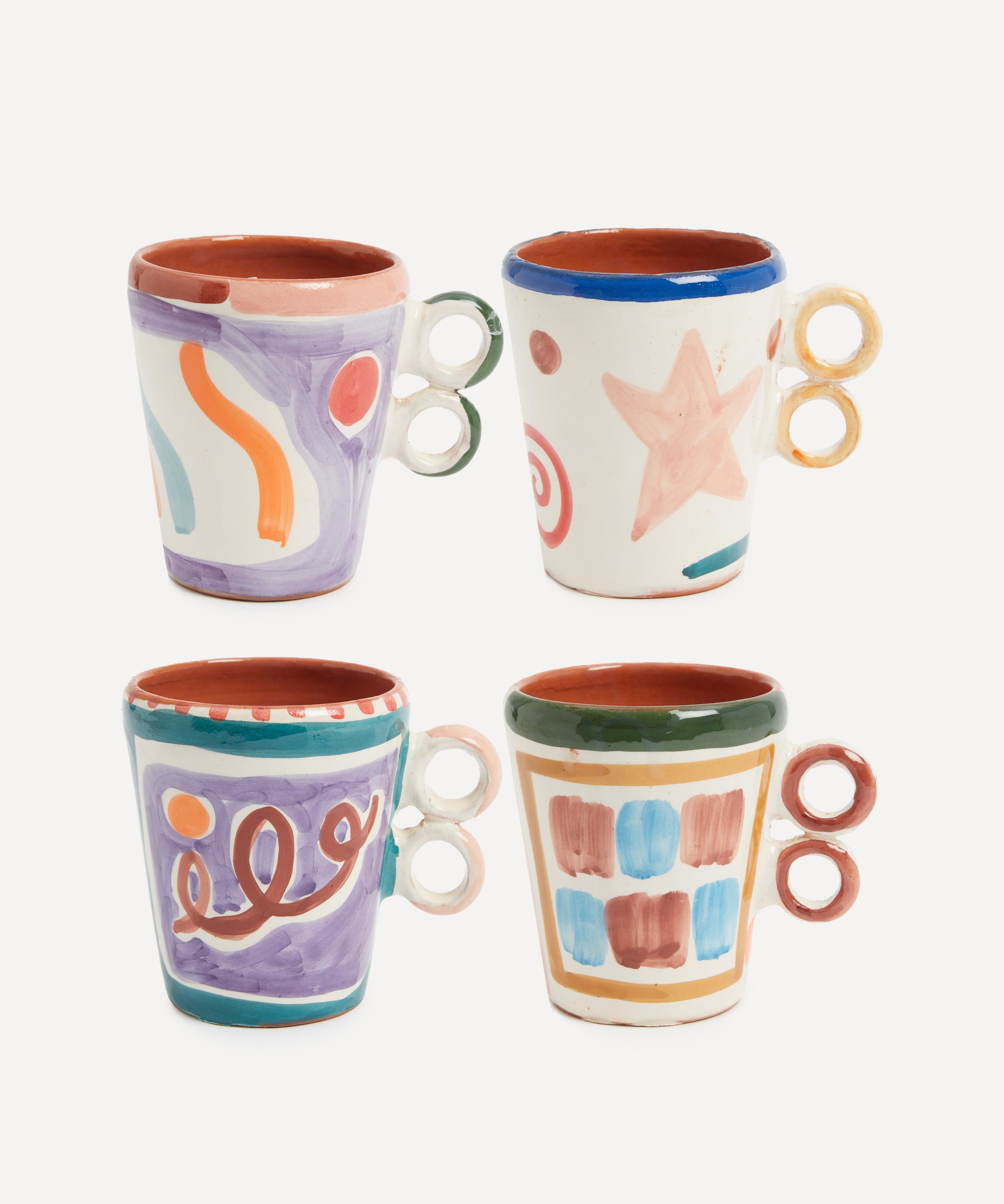 LRNCE - Les Vagues Mugs Set of Four