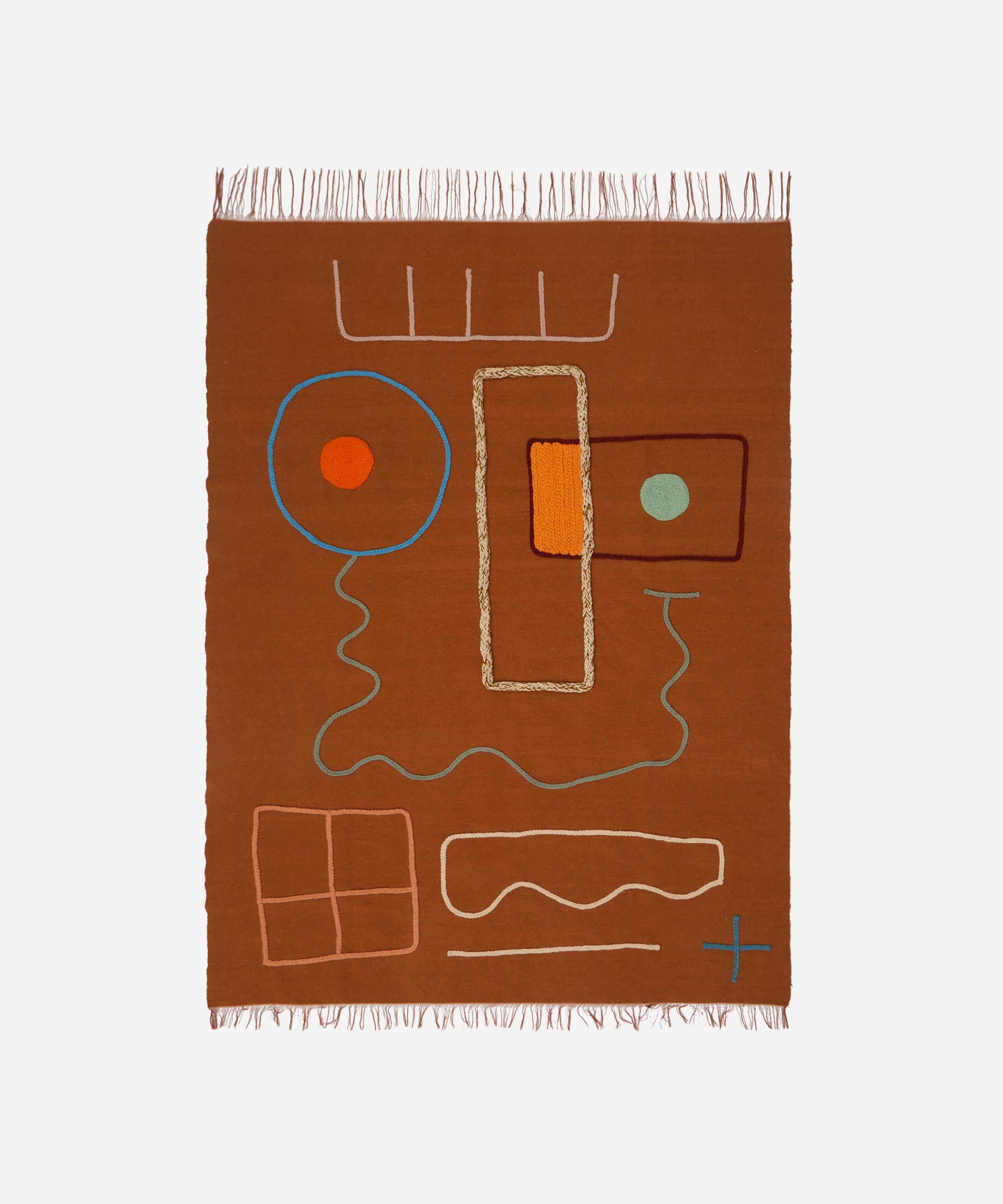 LRNCE - Afaf Terra Cotta Blanket