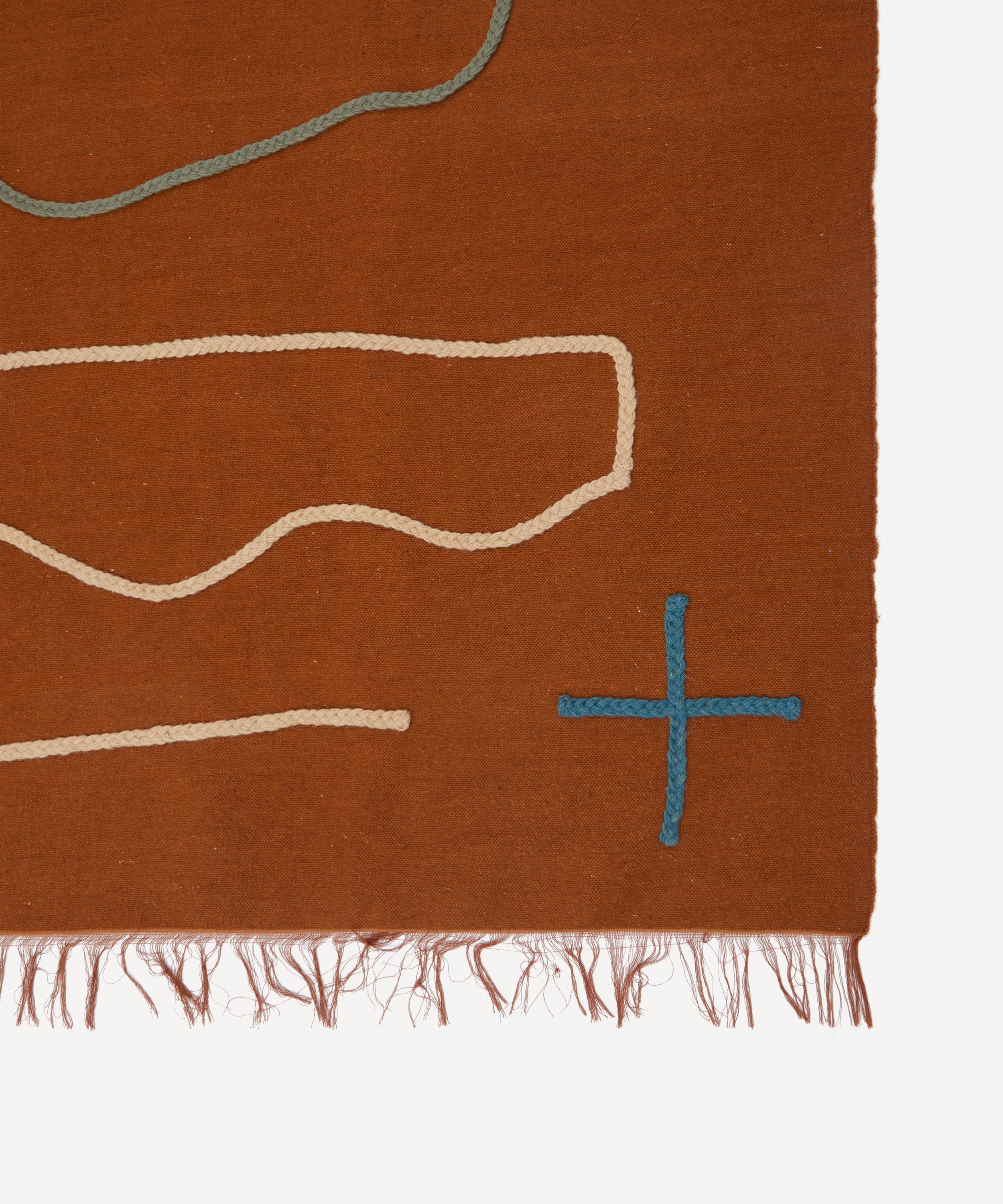 LRNCE - Afaf Terra Cotta Blanket image number 2