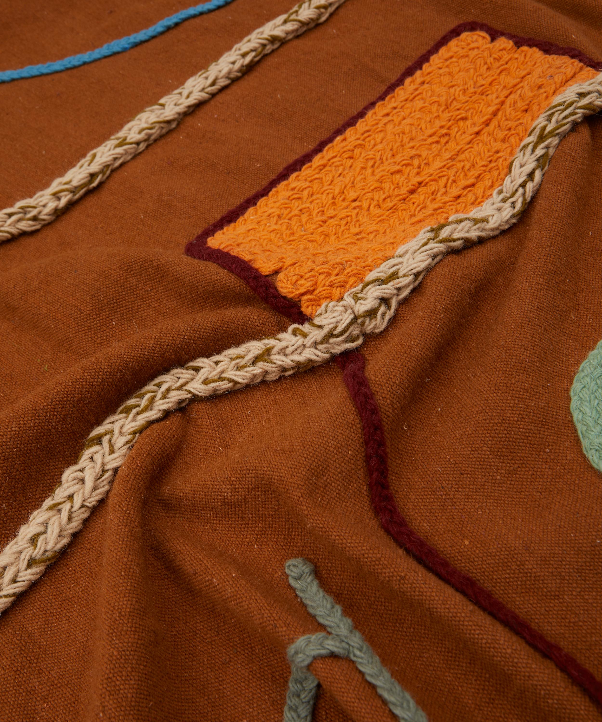 LRNCE - Afaf Terra Cotta Blanket image number 3