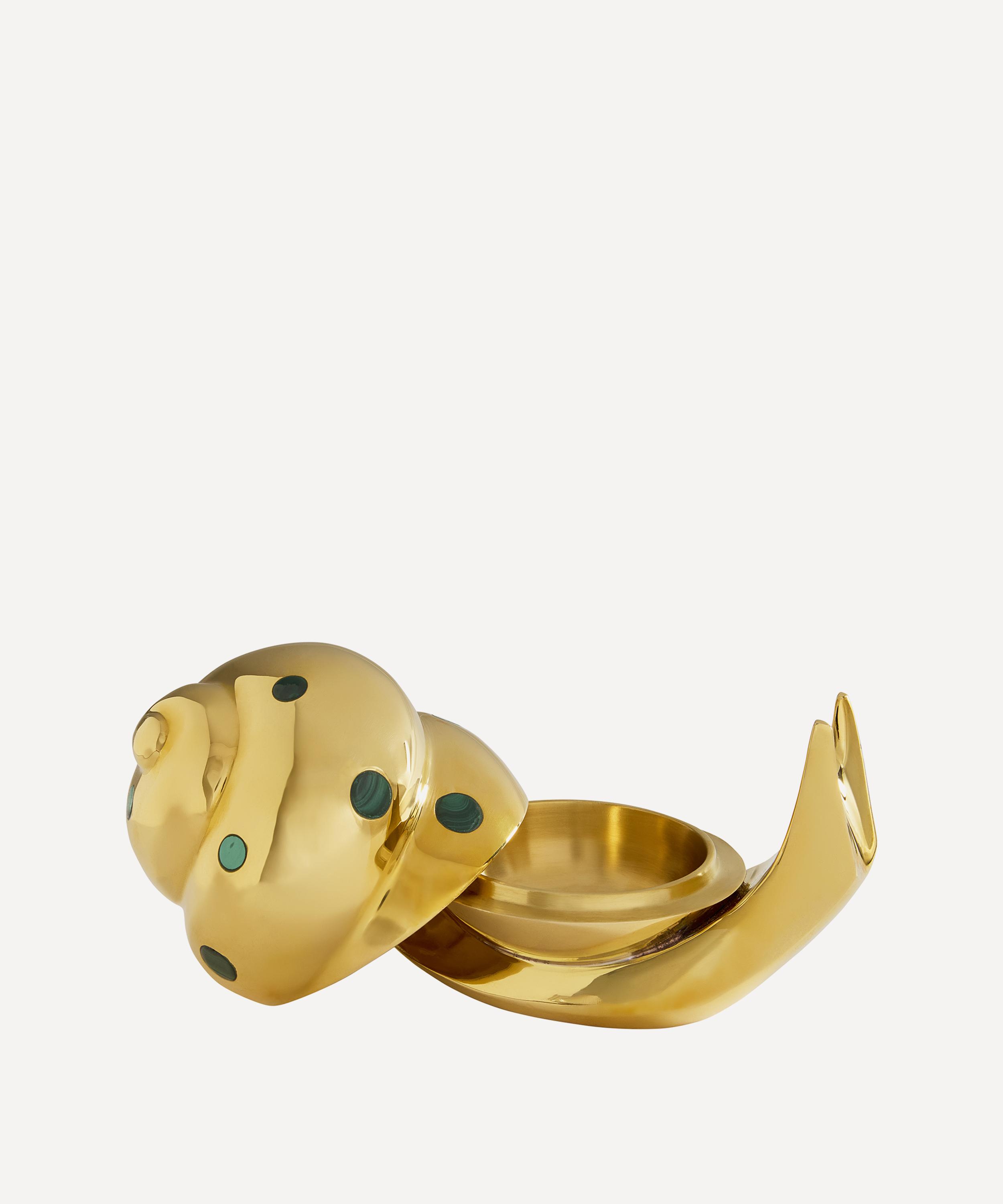 Jonathan Adler - Brass Snail Box image number 1
