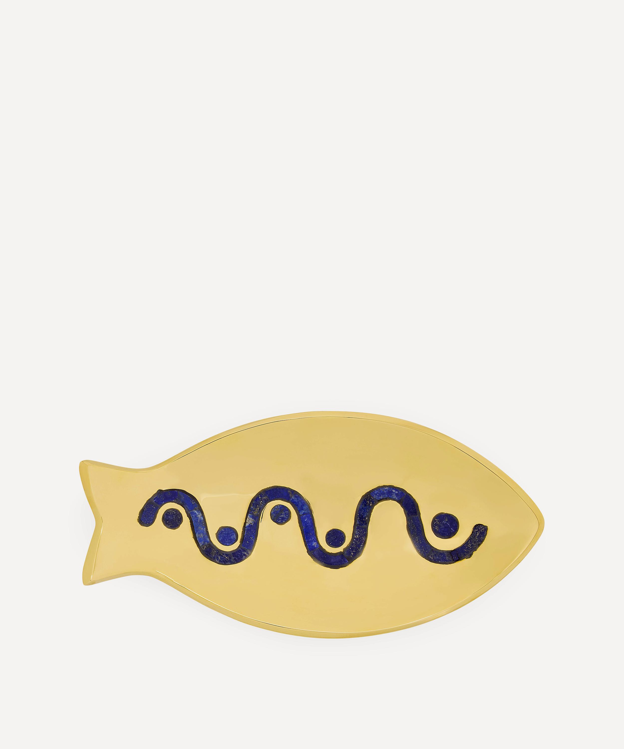 Jonathan Adler - Brass Fish Tray image number 2