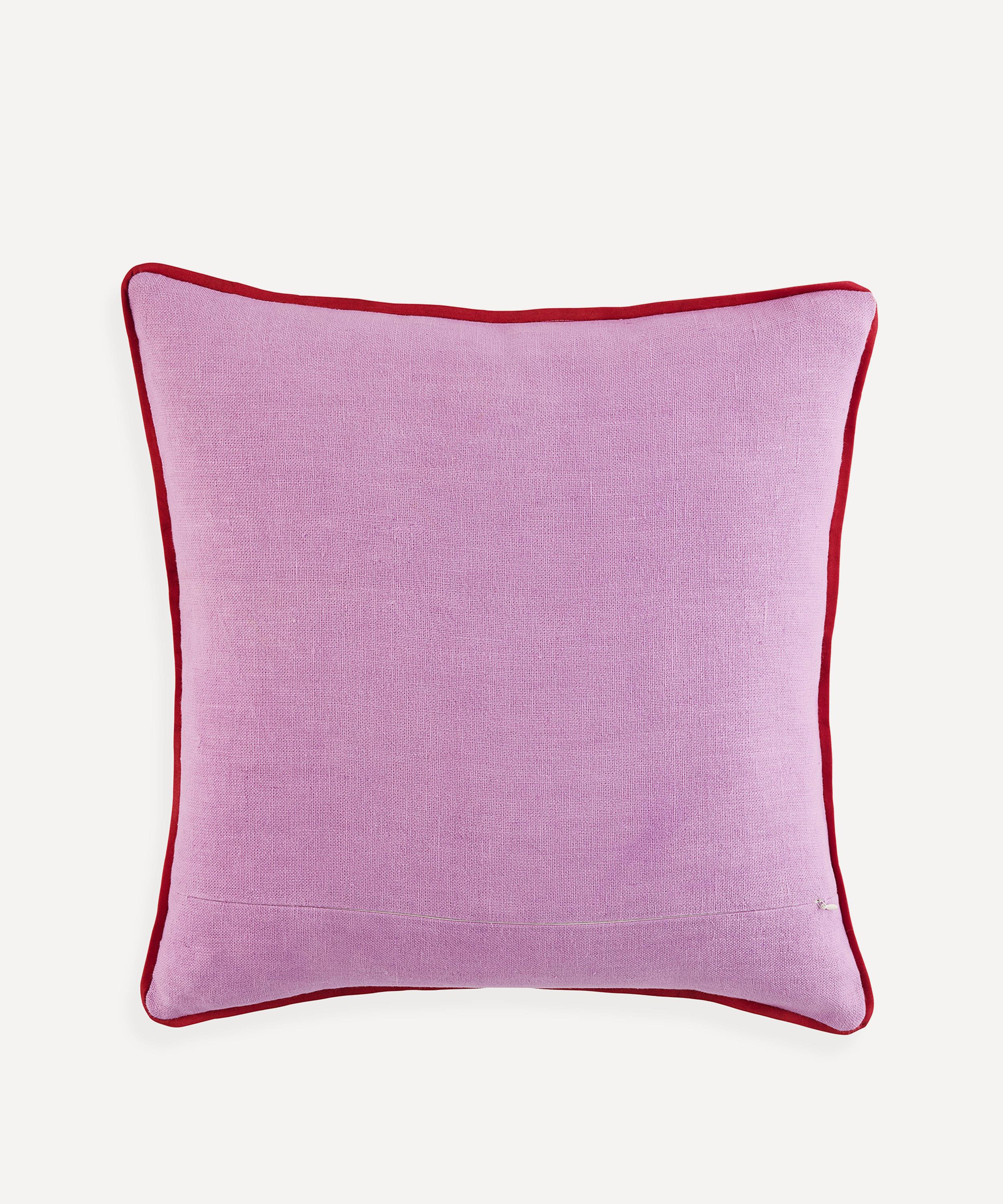 Jonathan Adler - Playa Turtle Linen Cushion image number 3
