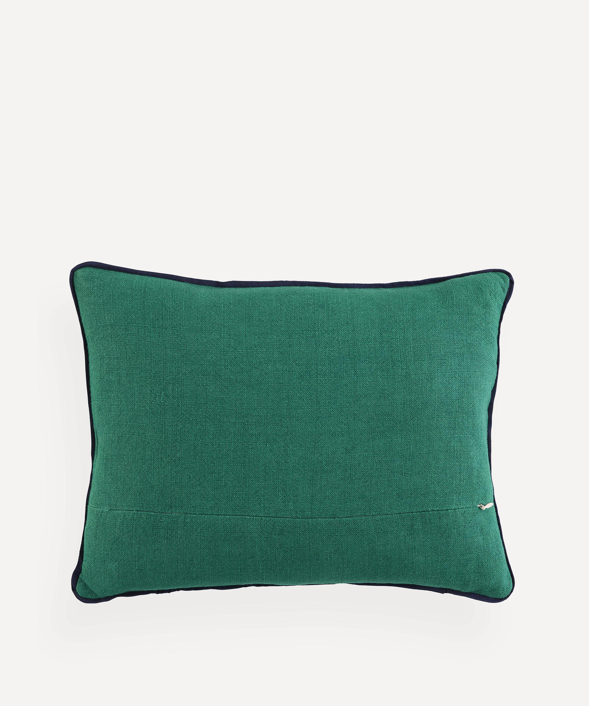 Jonathan Adler - Playa Elephant Linen Cushion image number 3