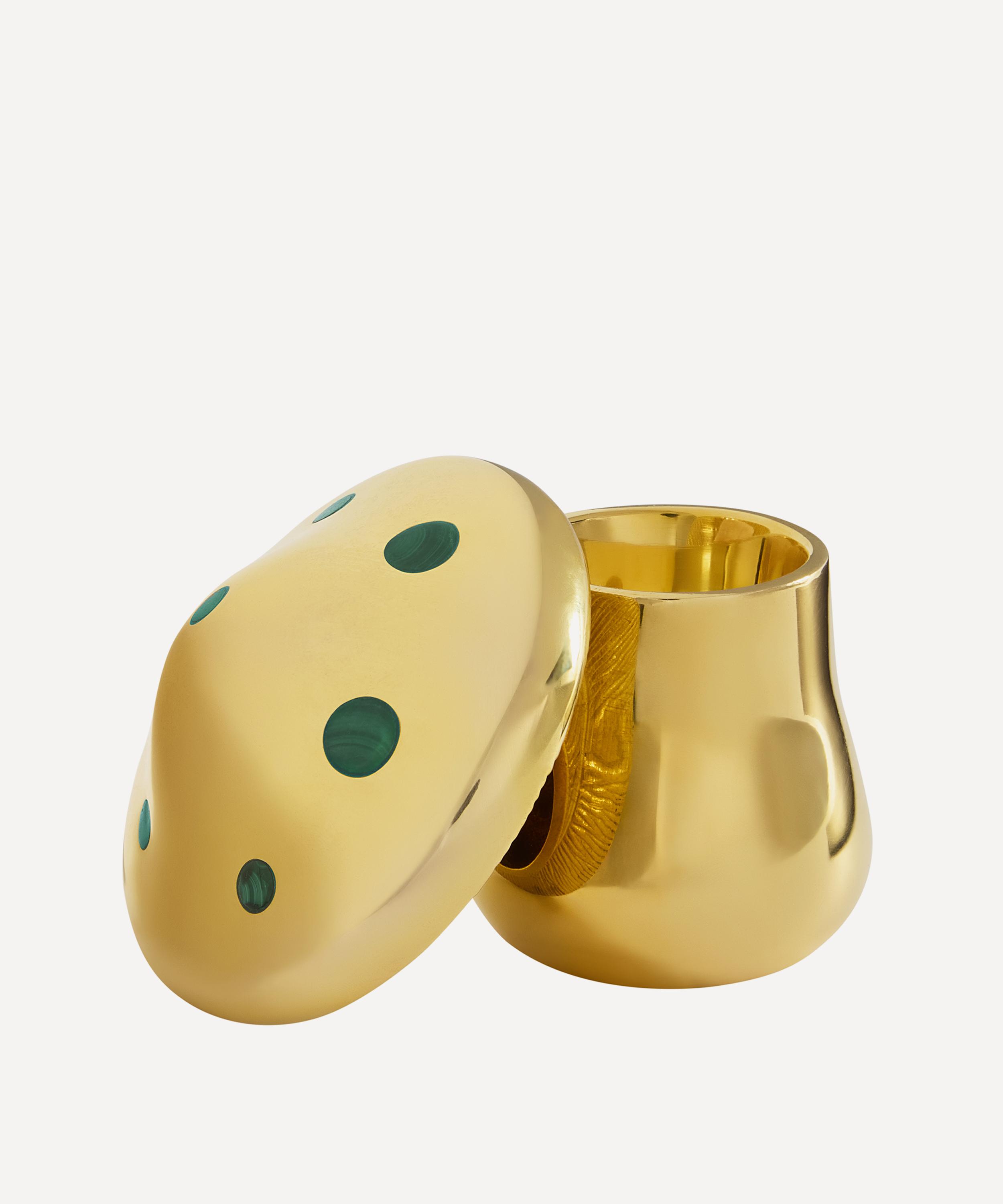 Jonathan Adler - Brass Mushroom Box image number 1