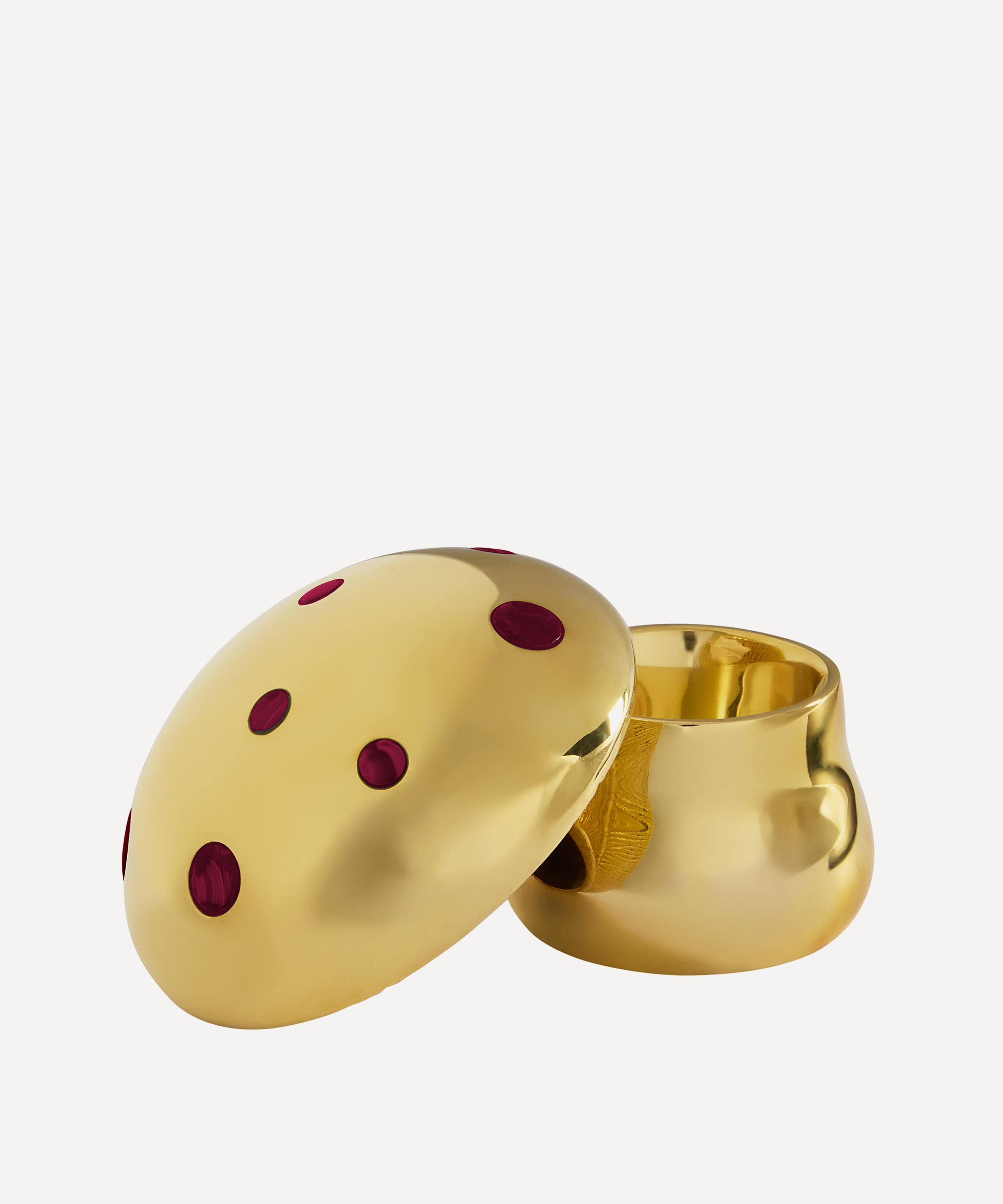 Jonathan Adler - Brass Mushroom Box image number 1