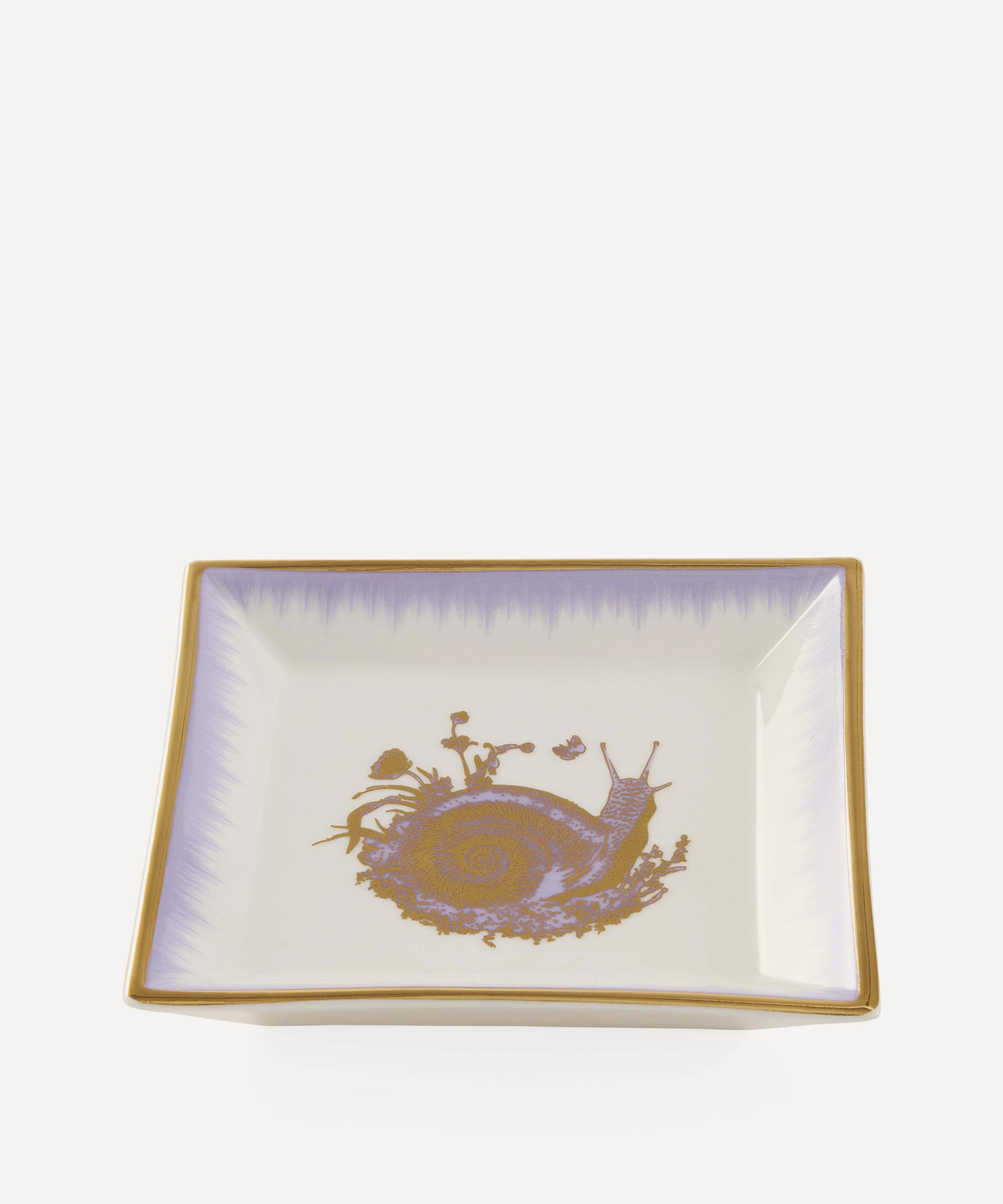 Jonathan Adler - Botanist Snail Square Tray image number 2