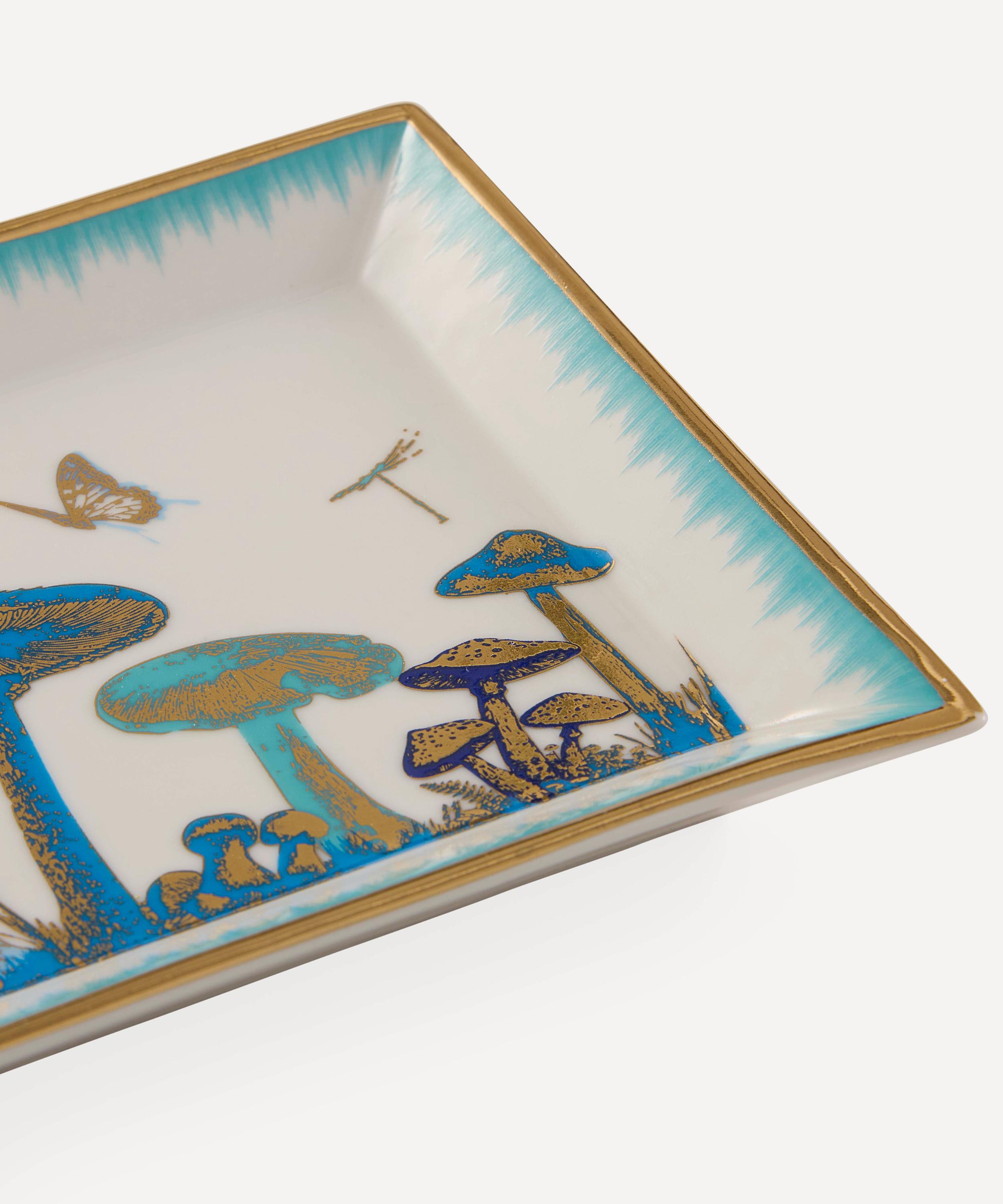 Jonathan Adler - Botanist Mushroom Rectangle Tray image number 1