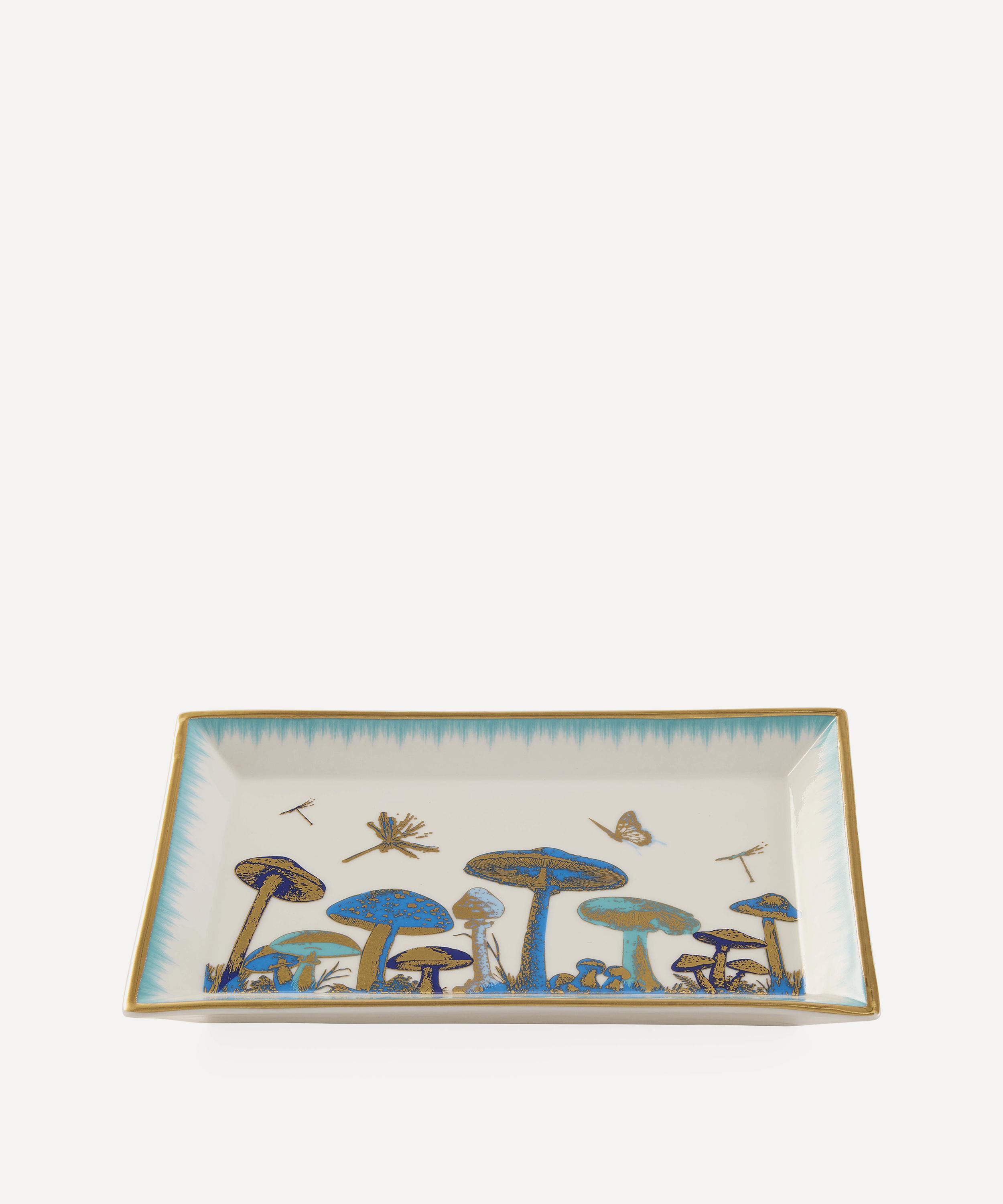 Jonathan Adler - Botanist Mushroom Rectangle Tray image number 2