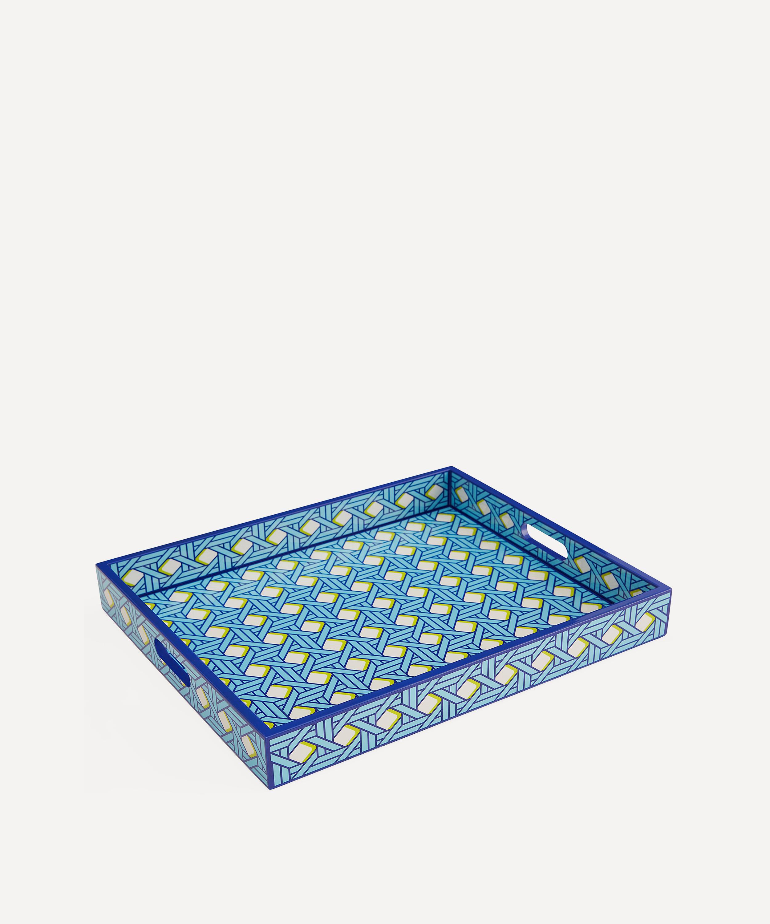 Jonathan Adler - Basketweave Lacquer Tray