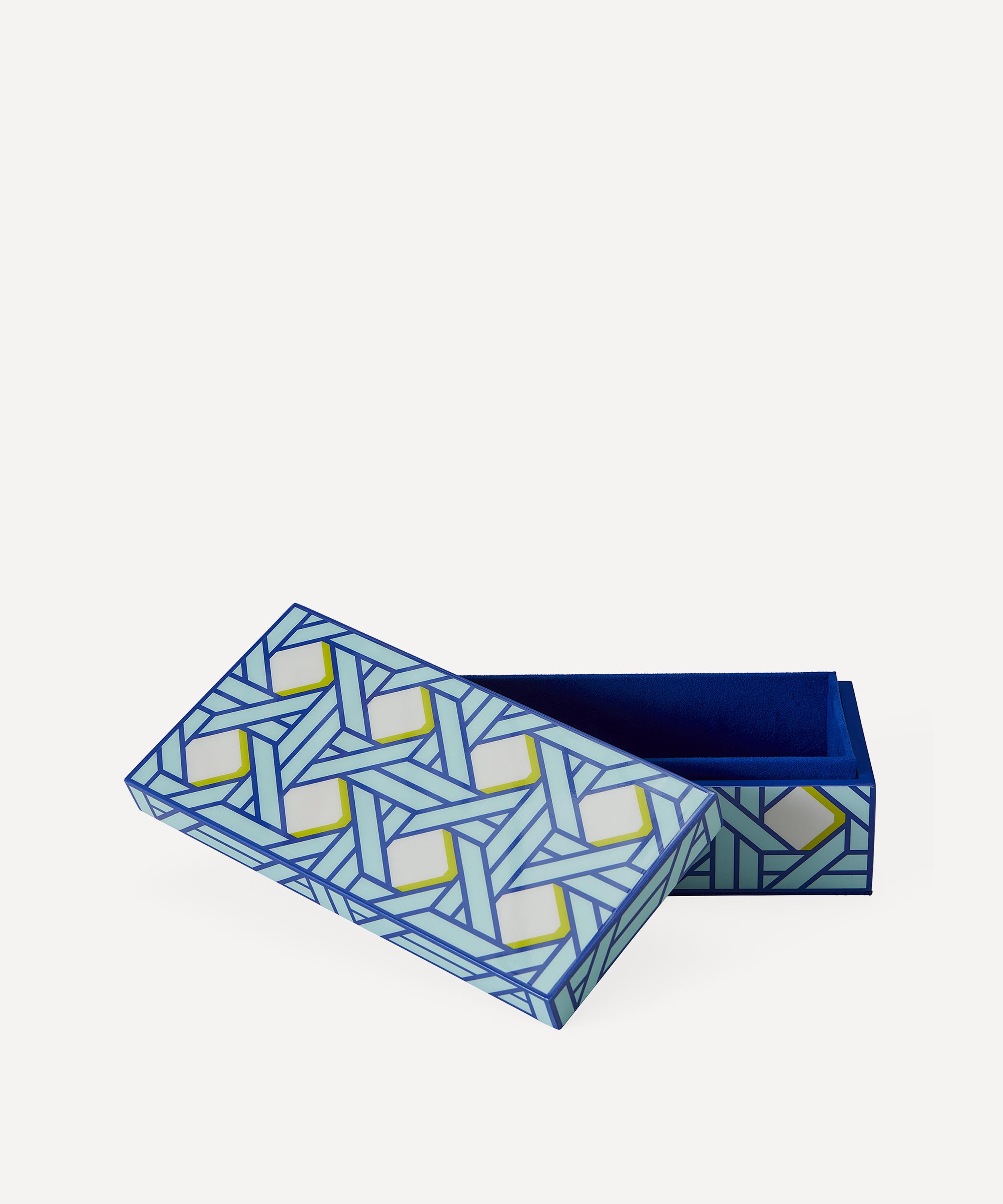 Jonathan Adler - Small Basketweave Lacquer Box