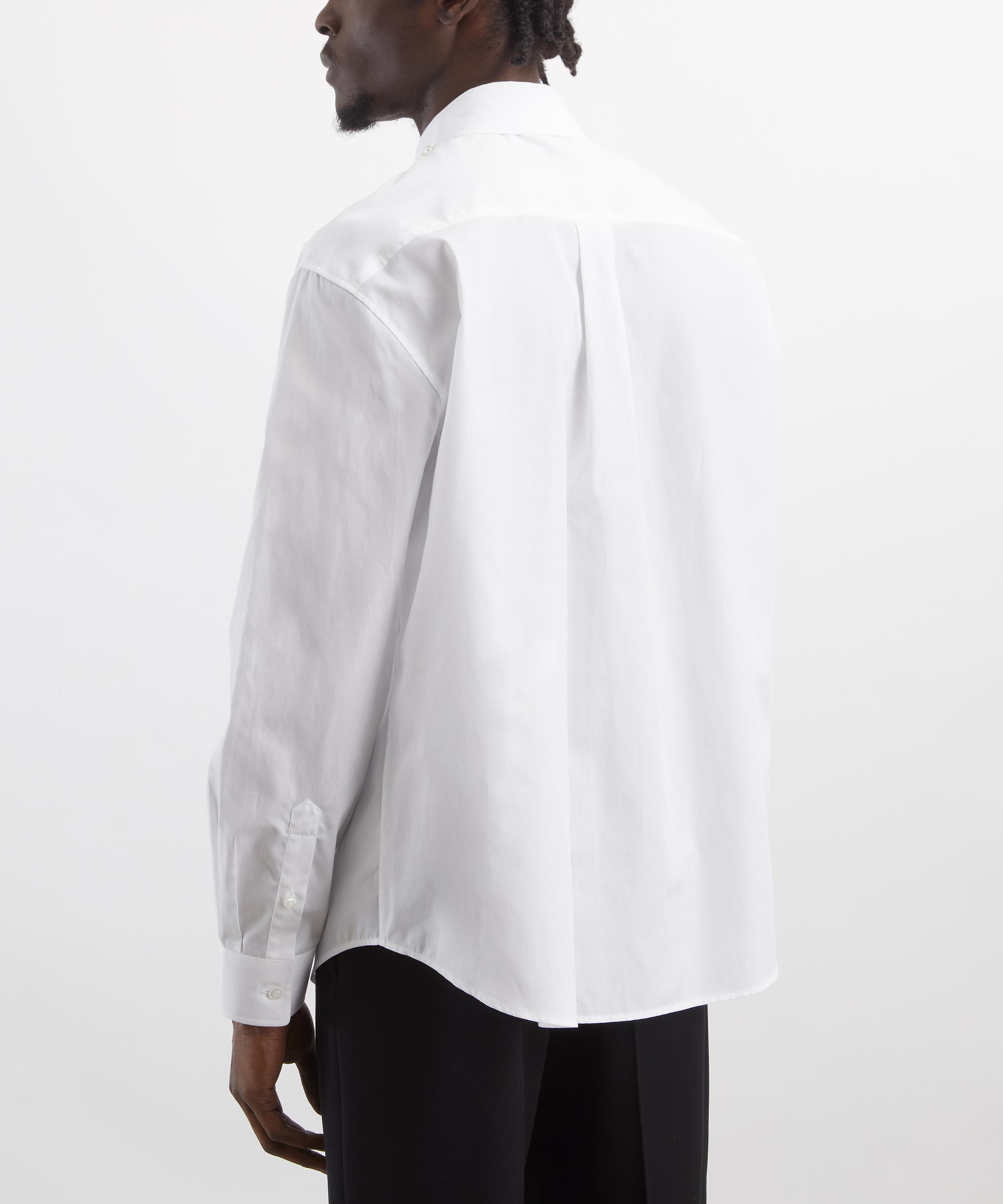Simone Rocha - Beaded Classic Concealed Button Shirt&nbsp; image number 3