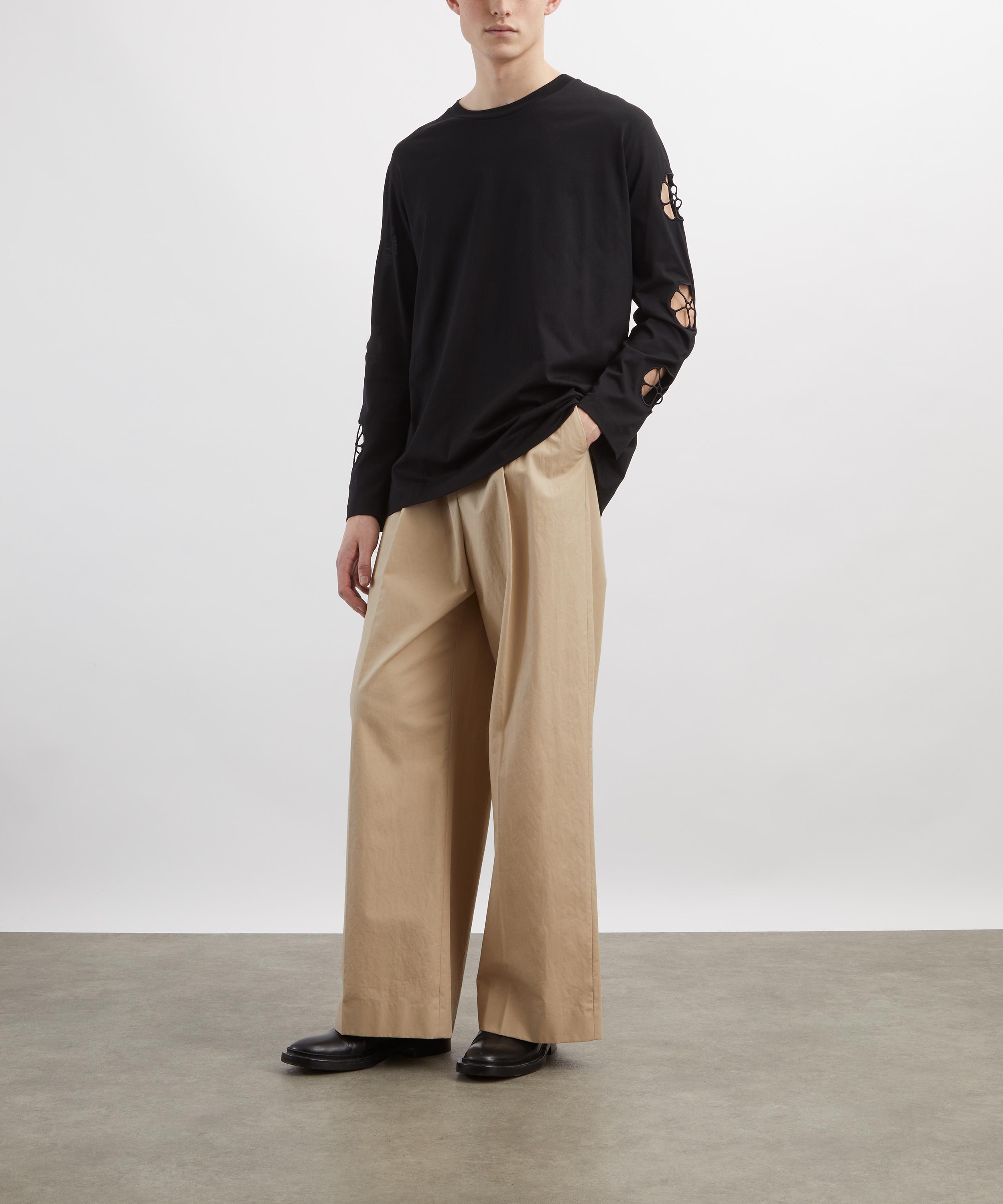 Simone Rocha - Daisy Cutout Long-Sleeve T-Shirt&nbsp; image number 1