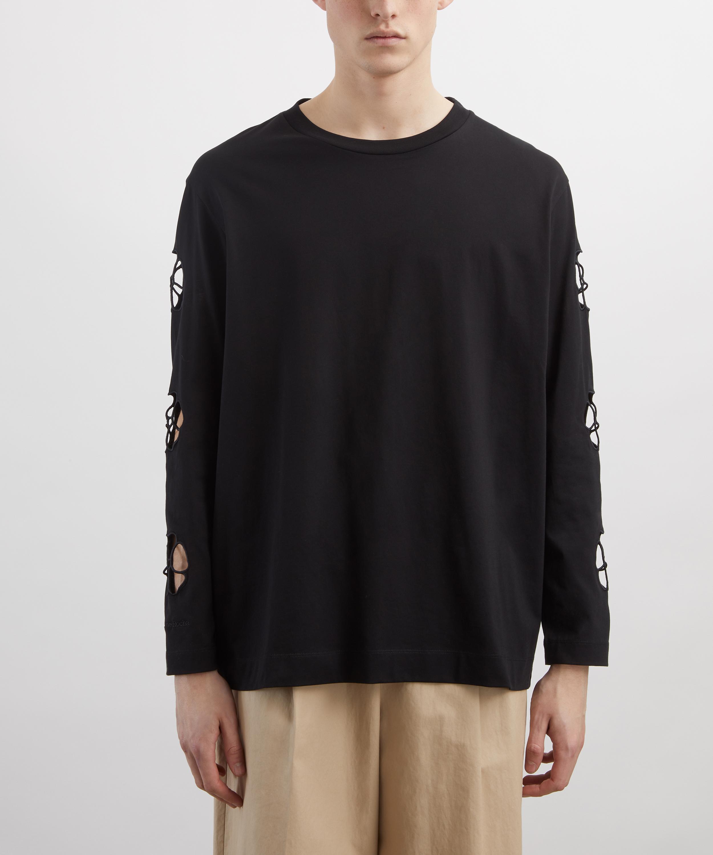 Simone Rocha - Daisy Cutout Long-Sleeve T-Shirt&nbsp; image number 2