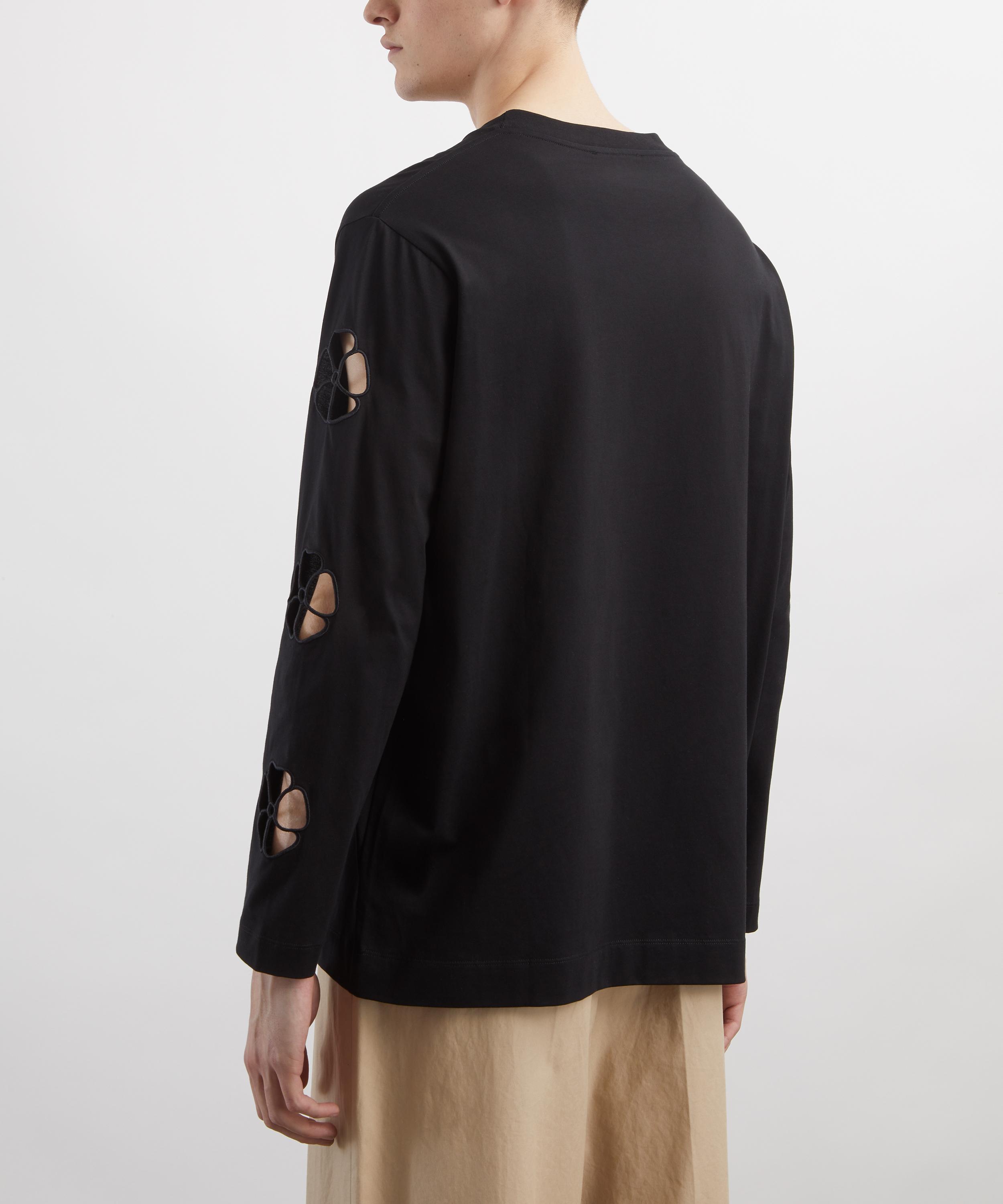 Simone Rocha - Daisy Cutout Long-Sleeve T-Shirt&nbsp; image number 3