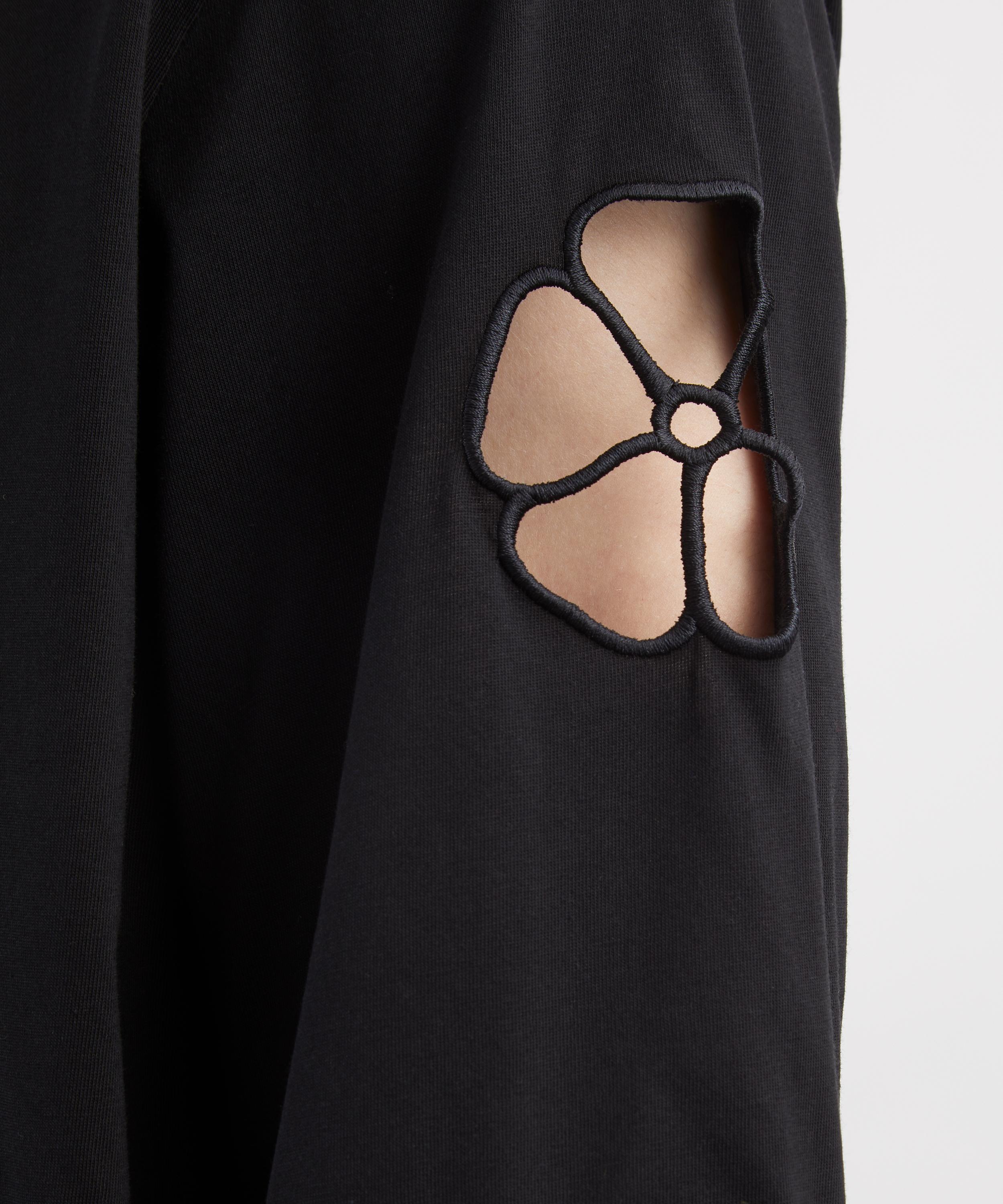 Simone Rocha - Daisy Cutout Long-Sleeve T-Shirt&nbsp; image number 4