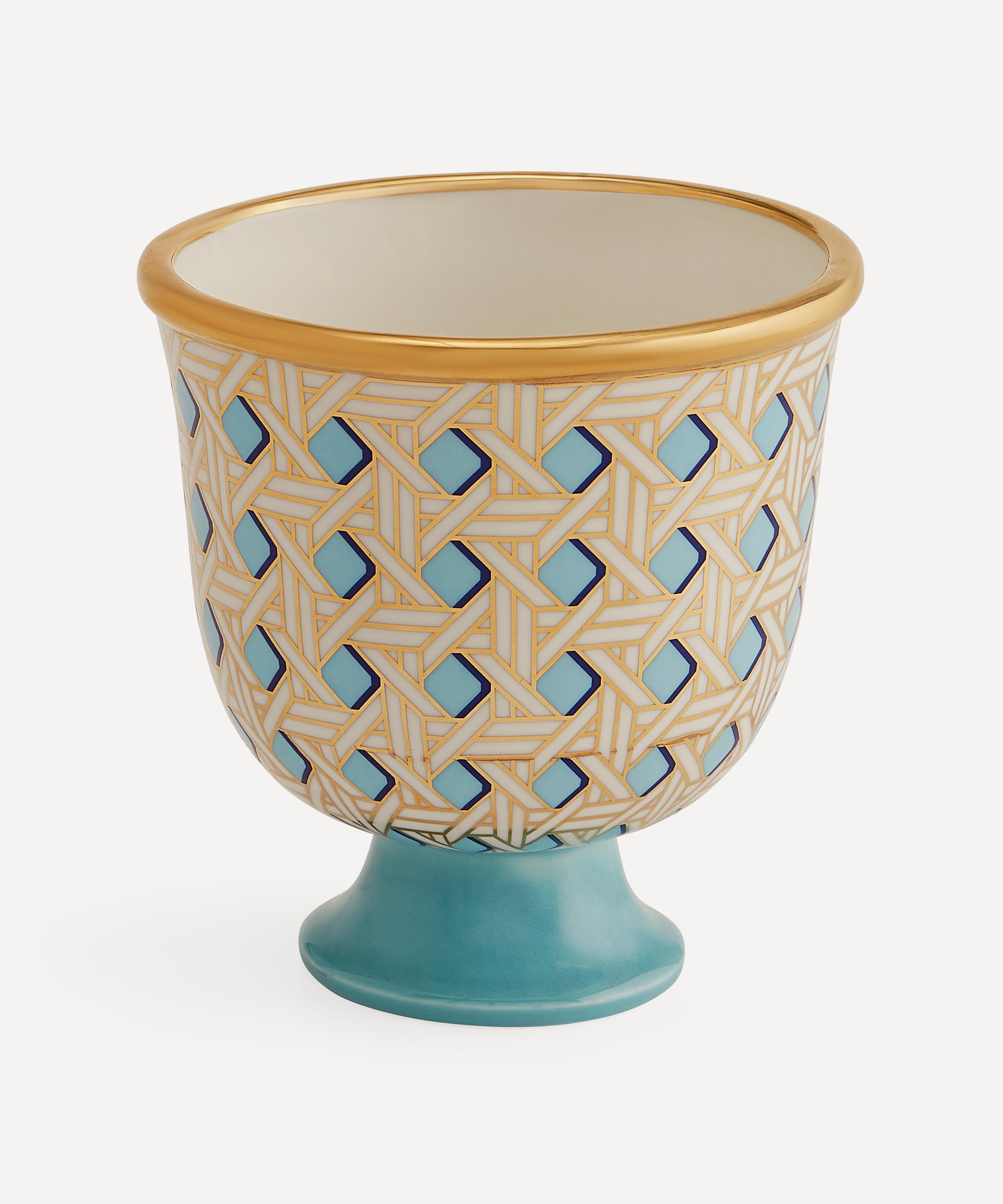 Jonathan Adler - Basketweave Pedestal Bowl