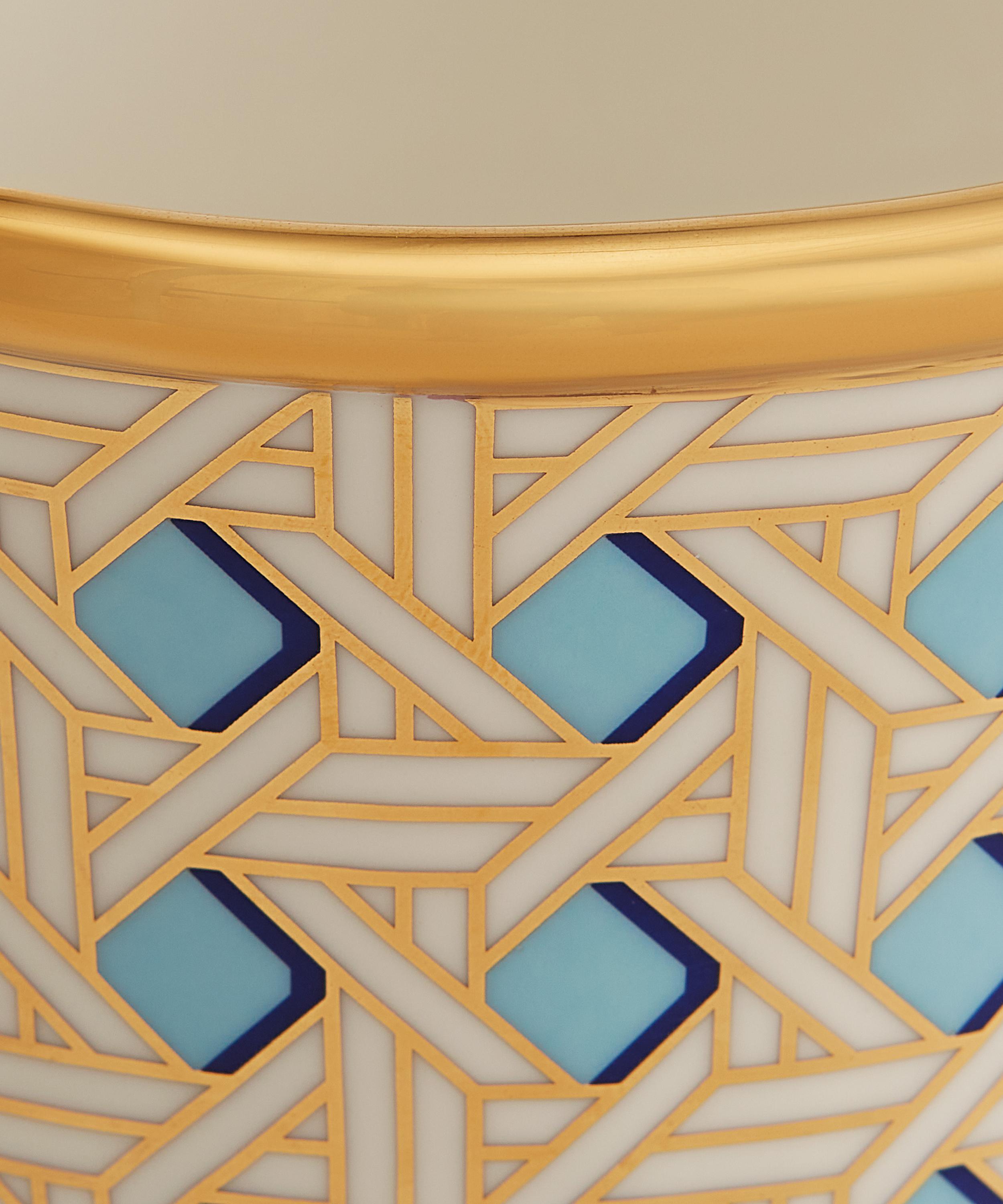 Jonathan Adler - Basketweave Pedestal Bowl image number 1