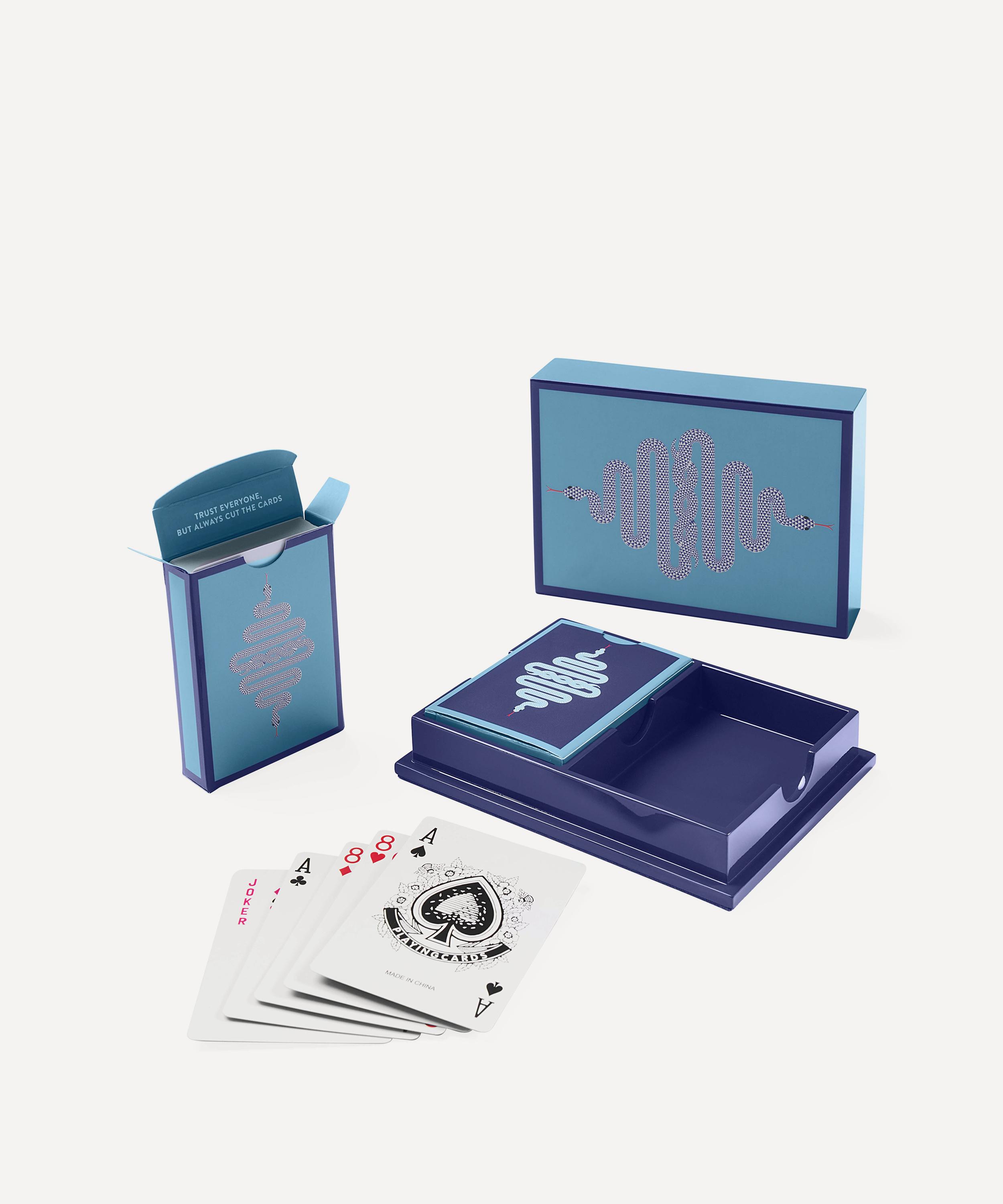 Jonathan Adler - Eden Lacquer Playing Cards Set image number 1
