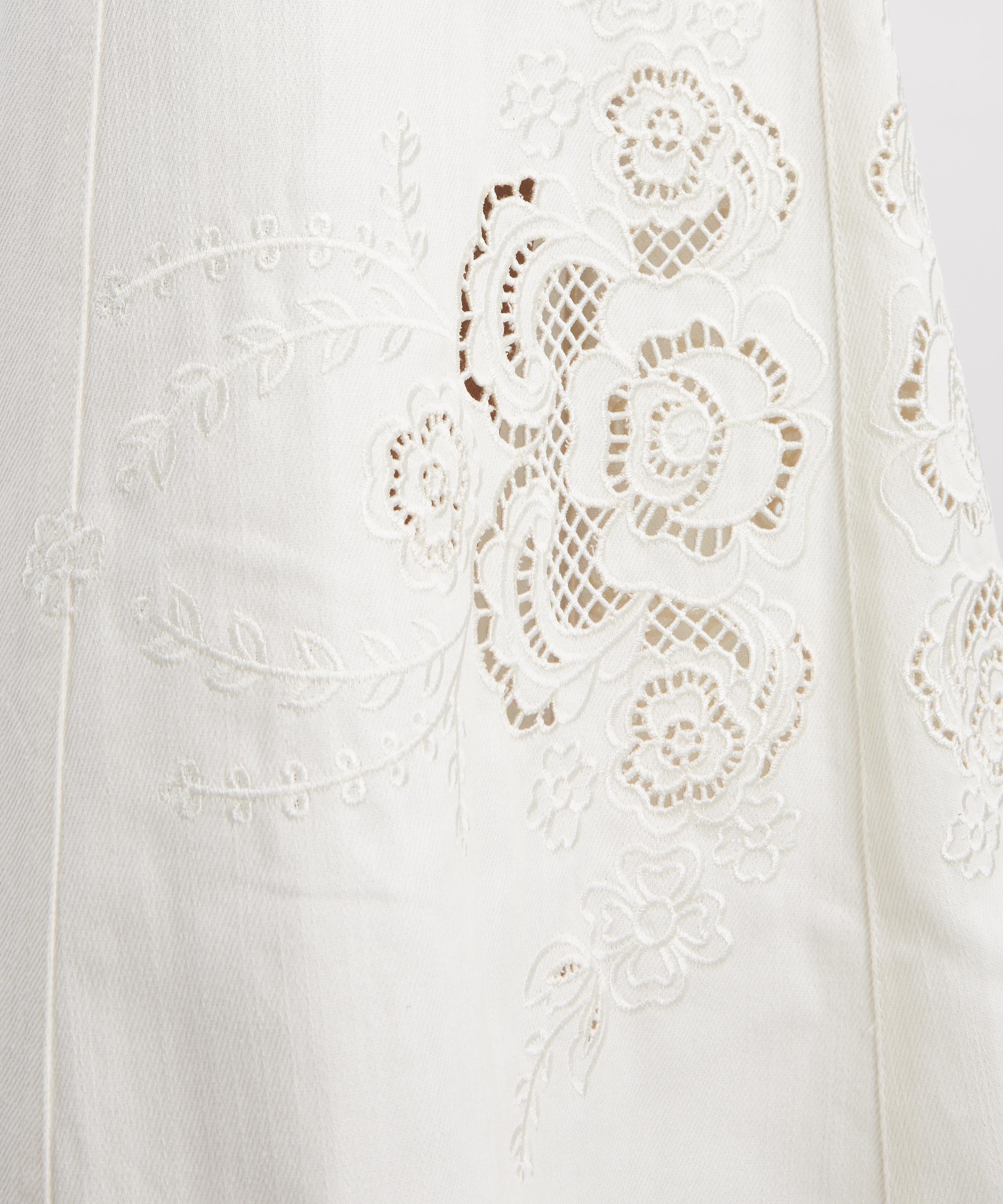 Aje - Halo Embroidered Midi Dress image number 4