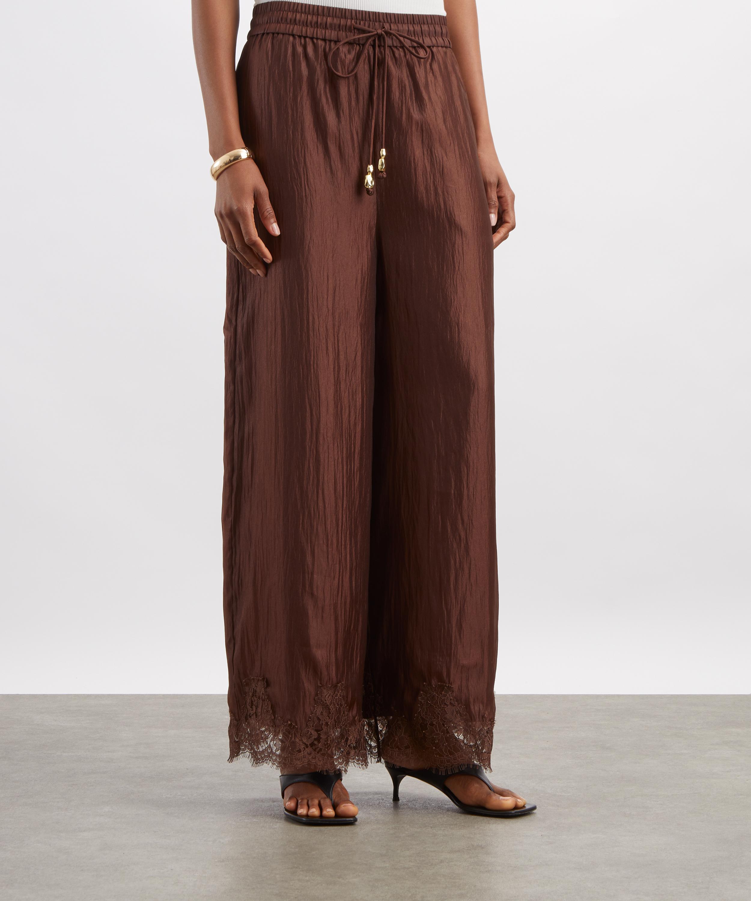 Aje - Ophelia Relaxed Lace Trousers image number 2