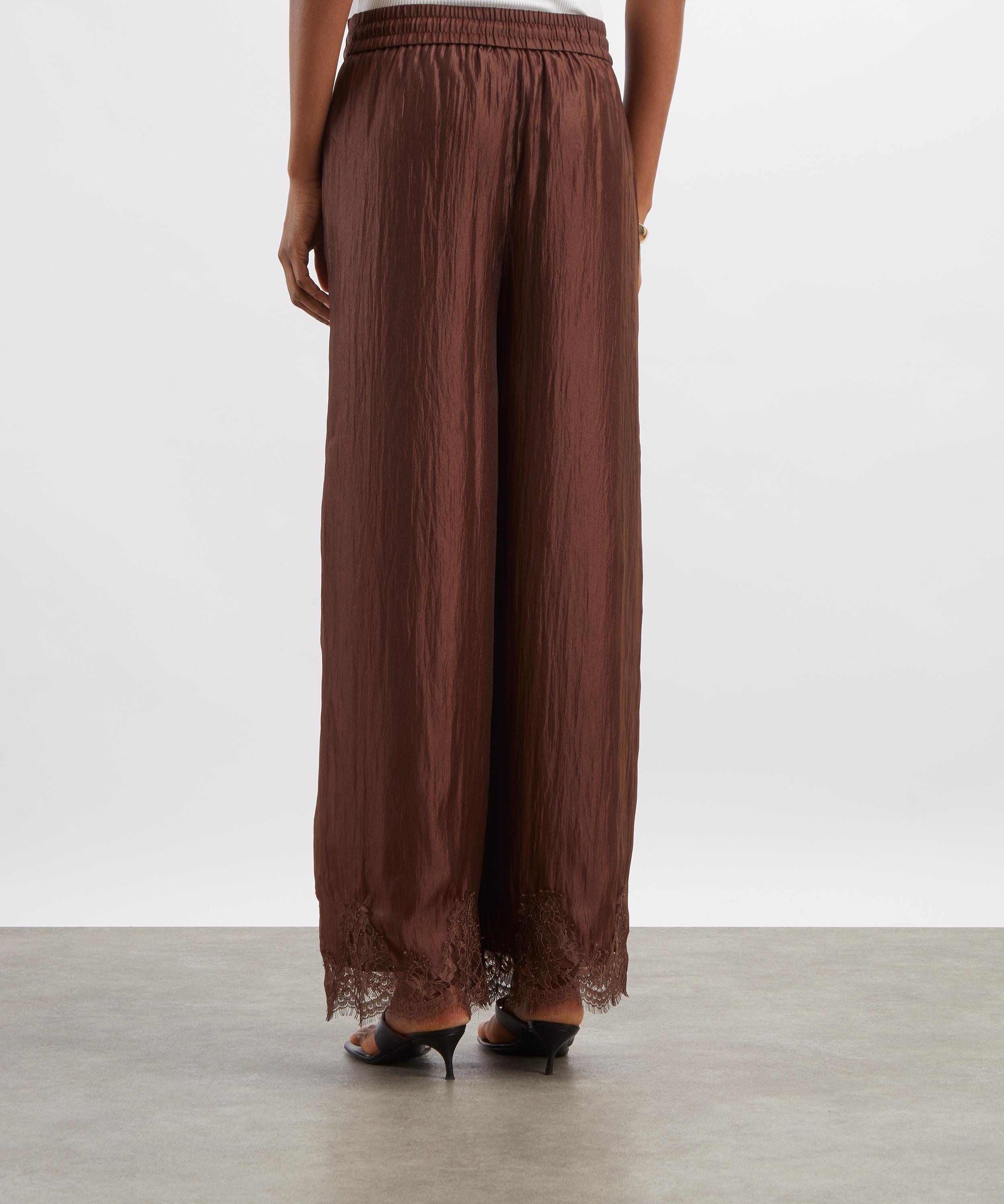 Aje - Ophelia Relaxed Lace Trousers image number 3