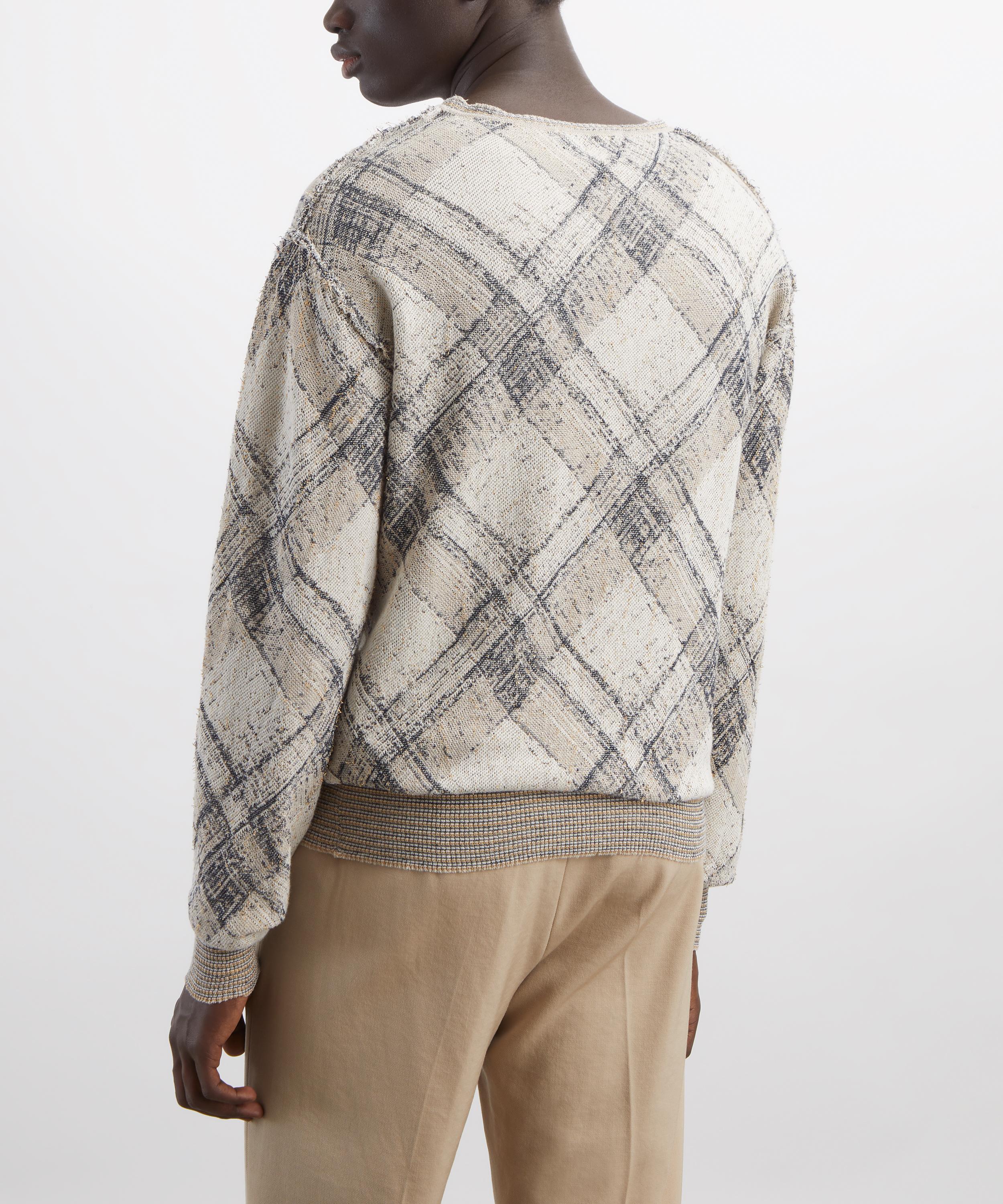 Vivienne Westwood - Broken Tartan Jumper image number 3