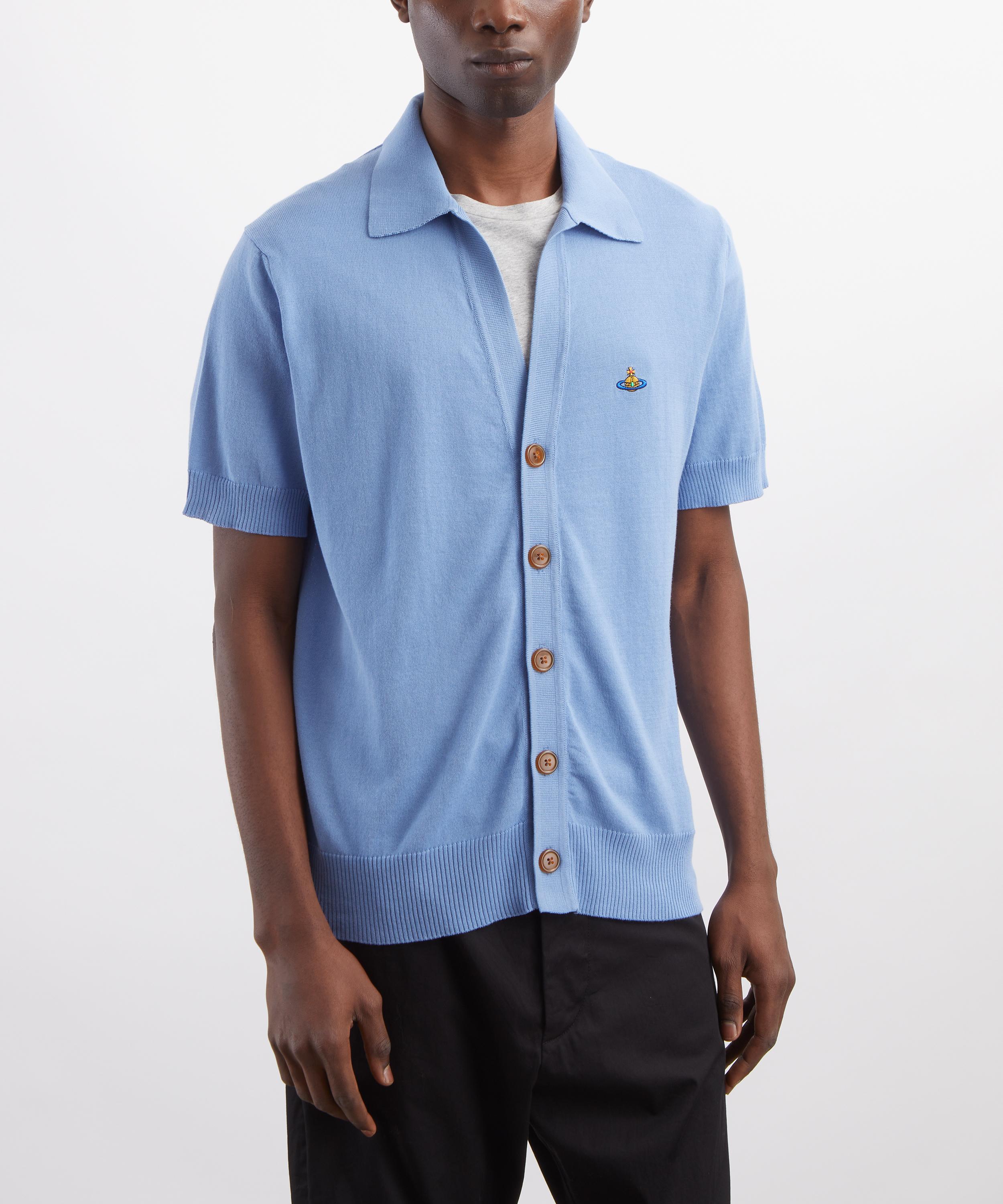 Vivienne Westwood - French Blue Polo Cardigan image number 2