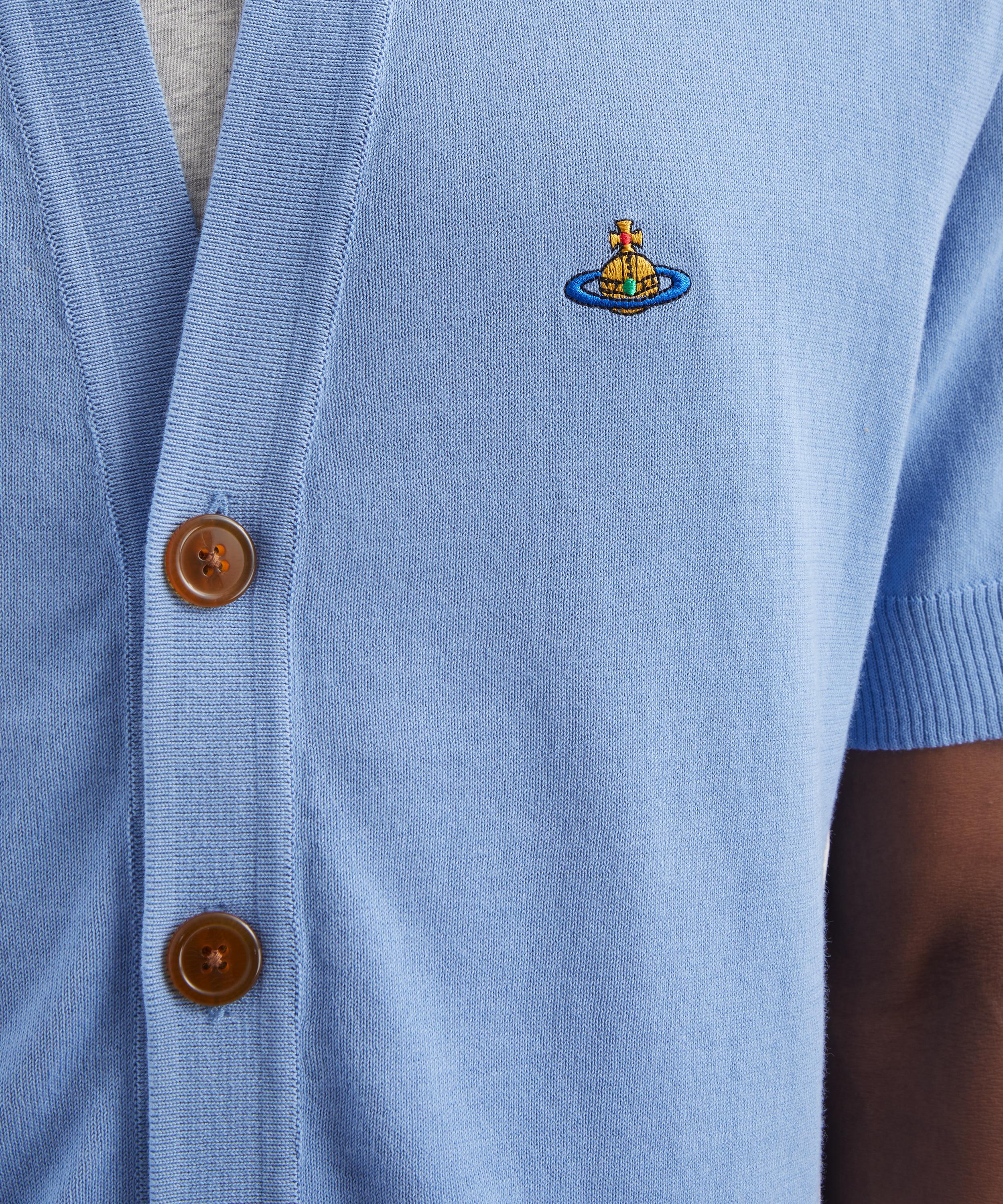 Vivienne Westwood - French Blue Polo Cardigan image number 4