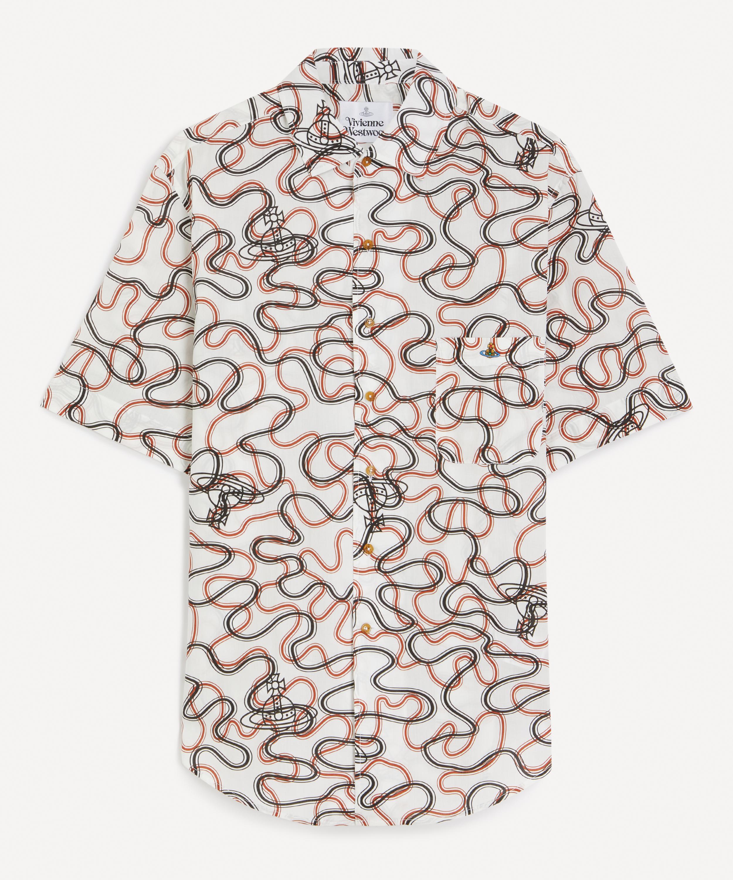 Vivienne Westwood - White Wiggle Bowling Shirt&nbsp;