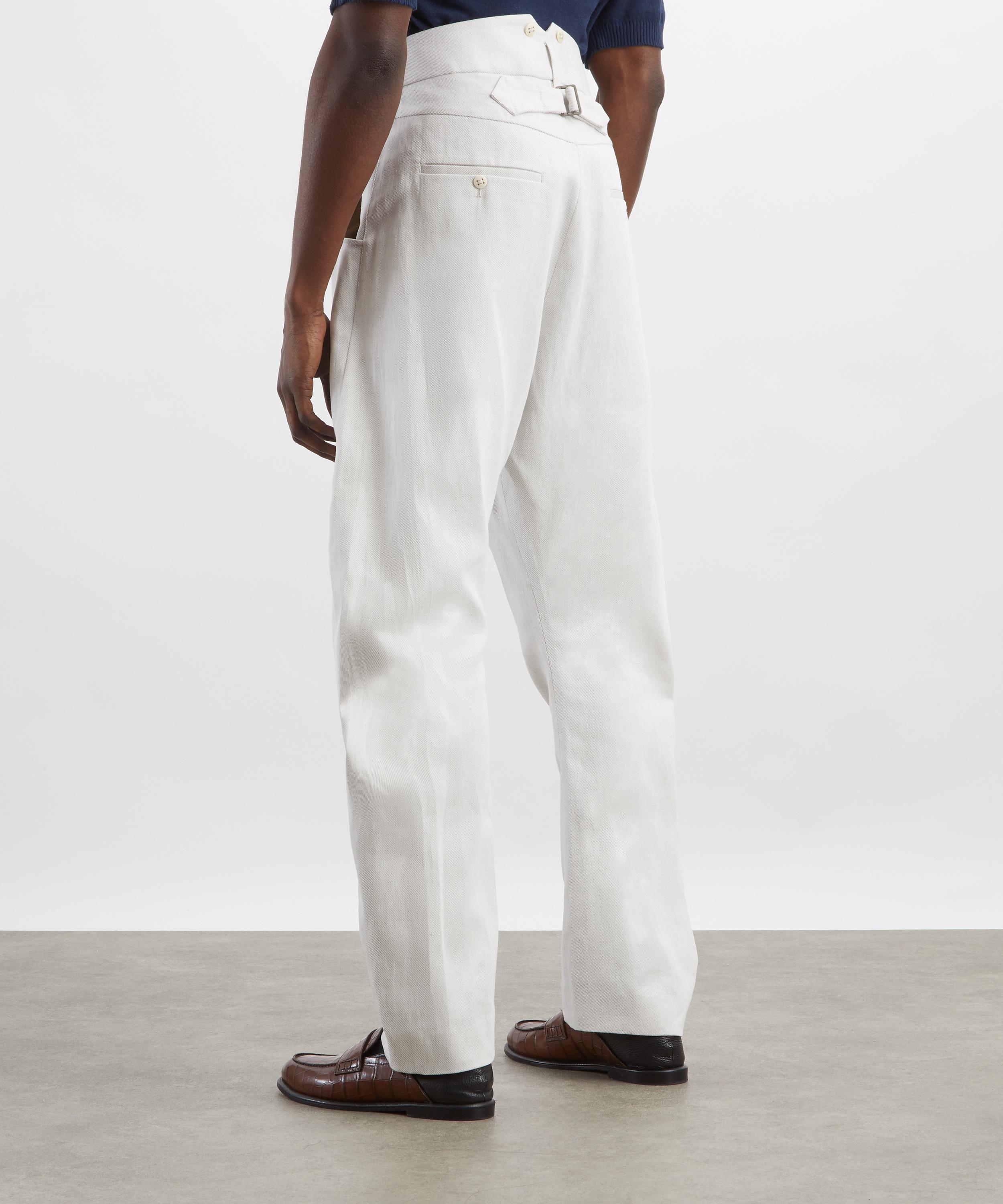 Vivienne Westwood - Oatmeal&nbsp;Buckle Back Trousers image number 3