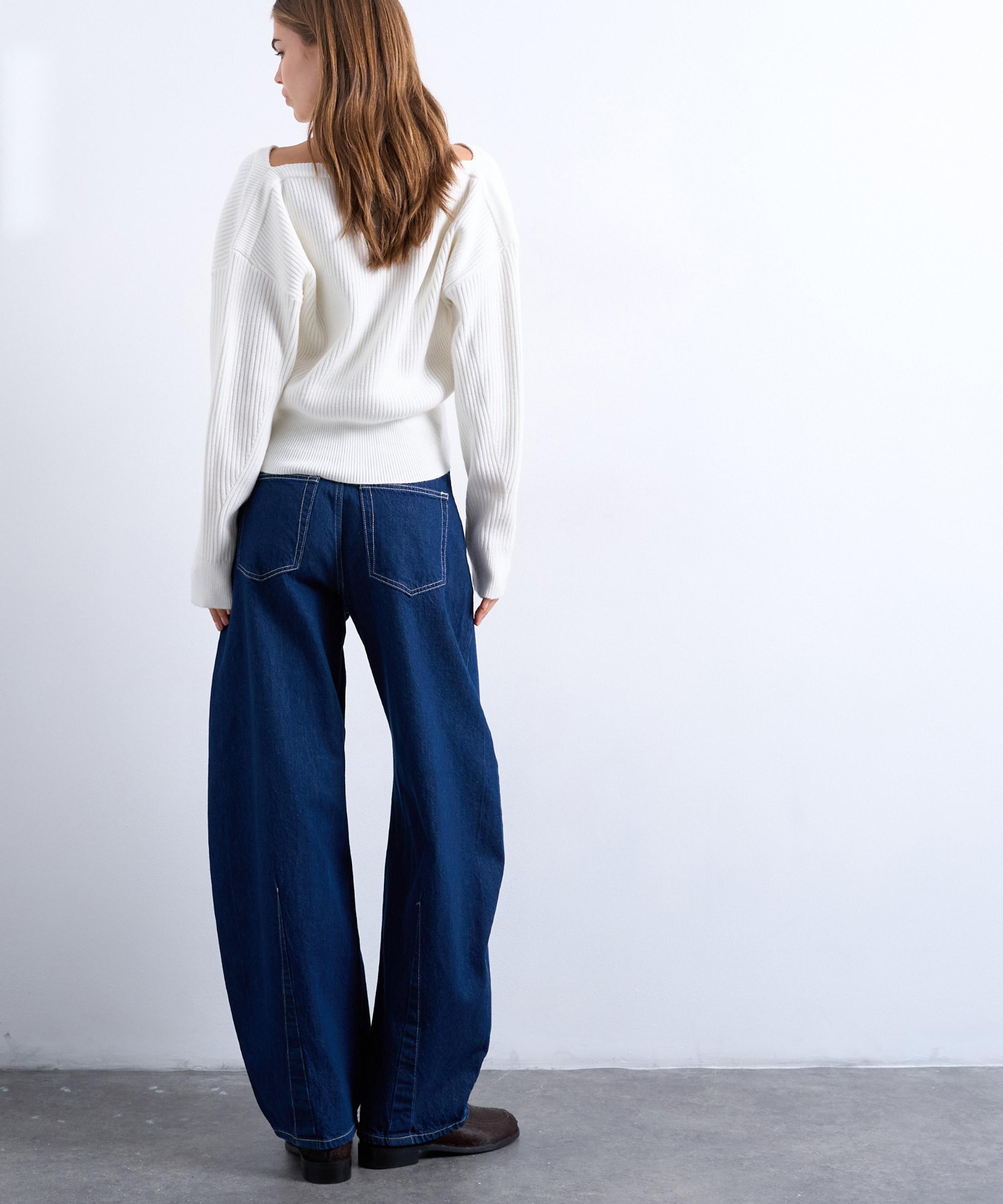 TOPSHOP - Indigo Rinse Extreme Barrel Jeans&nbsp; image number 1