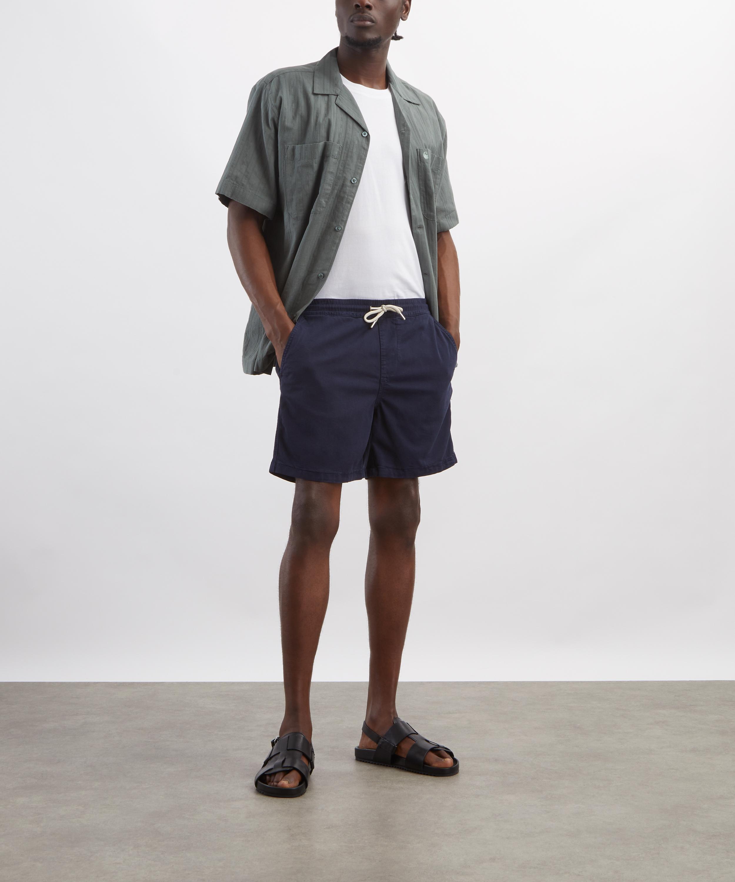 NN07 - Gregor Shorts in Navy image number 1