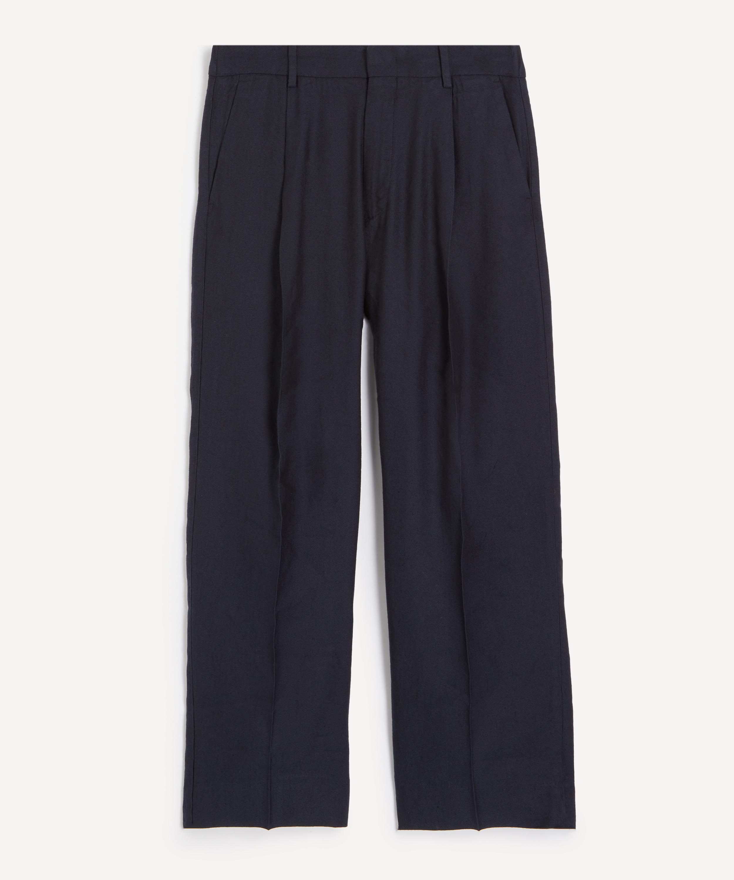 NN07 - Kay Relaxed Suit Trousers in Deep Navy