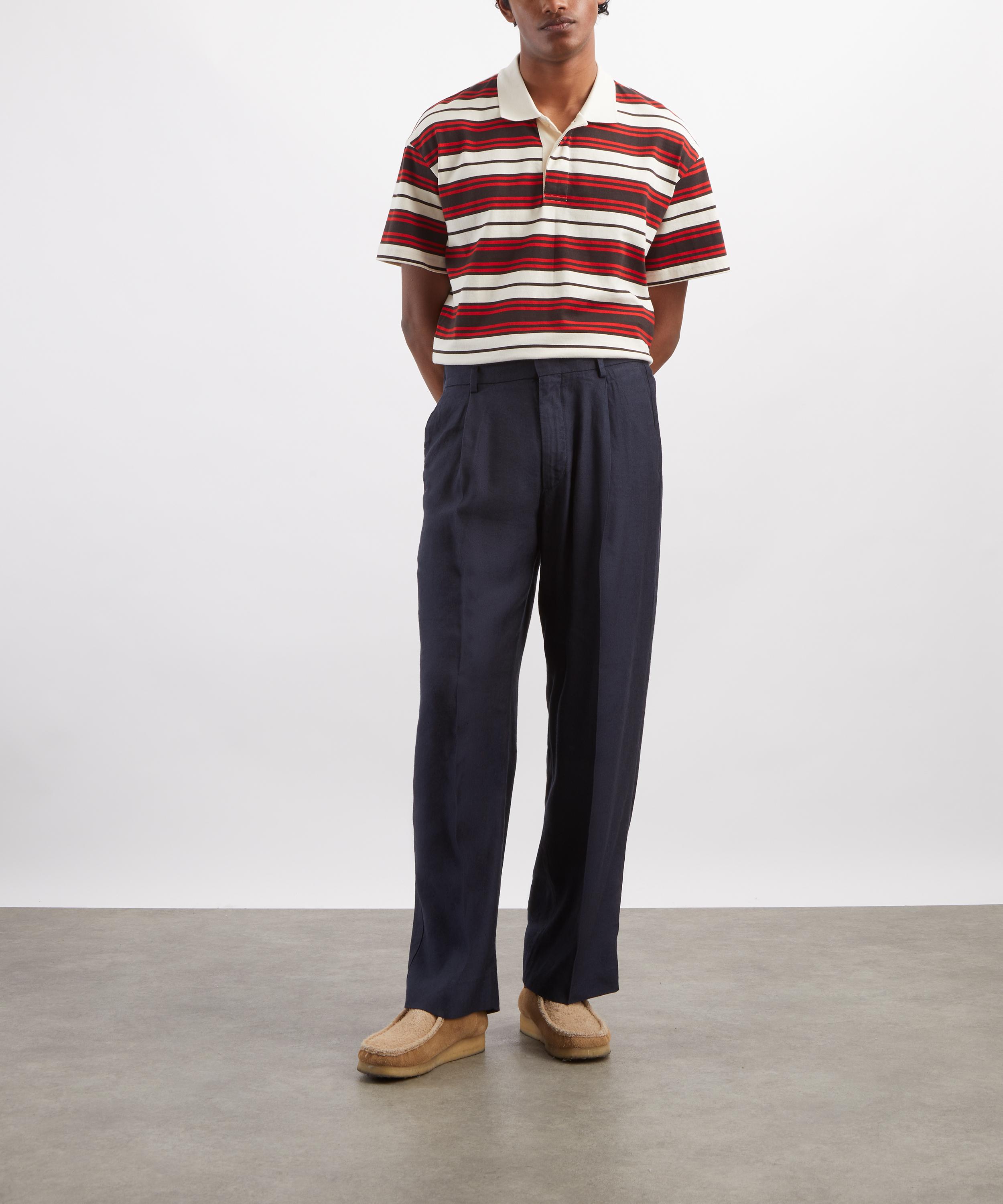 NN07 - Kay Relaxed Suit Trousers in Deep Navy image number 1