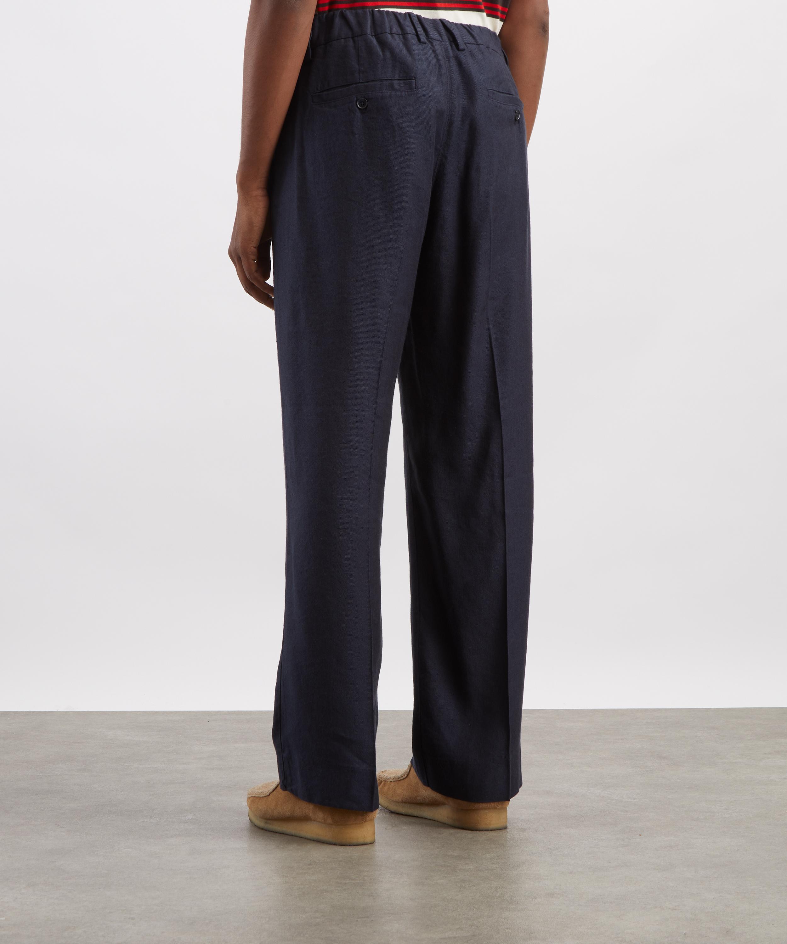 NN07 - Kay Relaxed Suit Trousers in Deep Navy image number 3