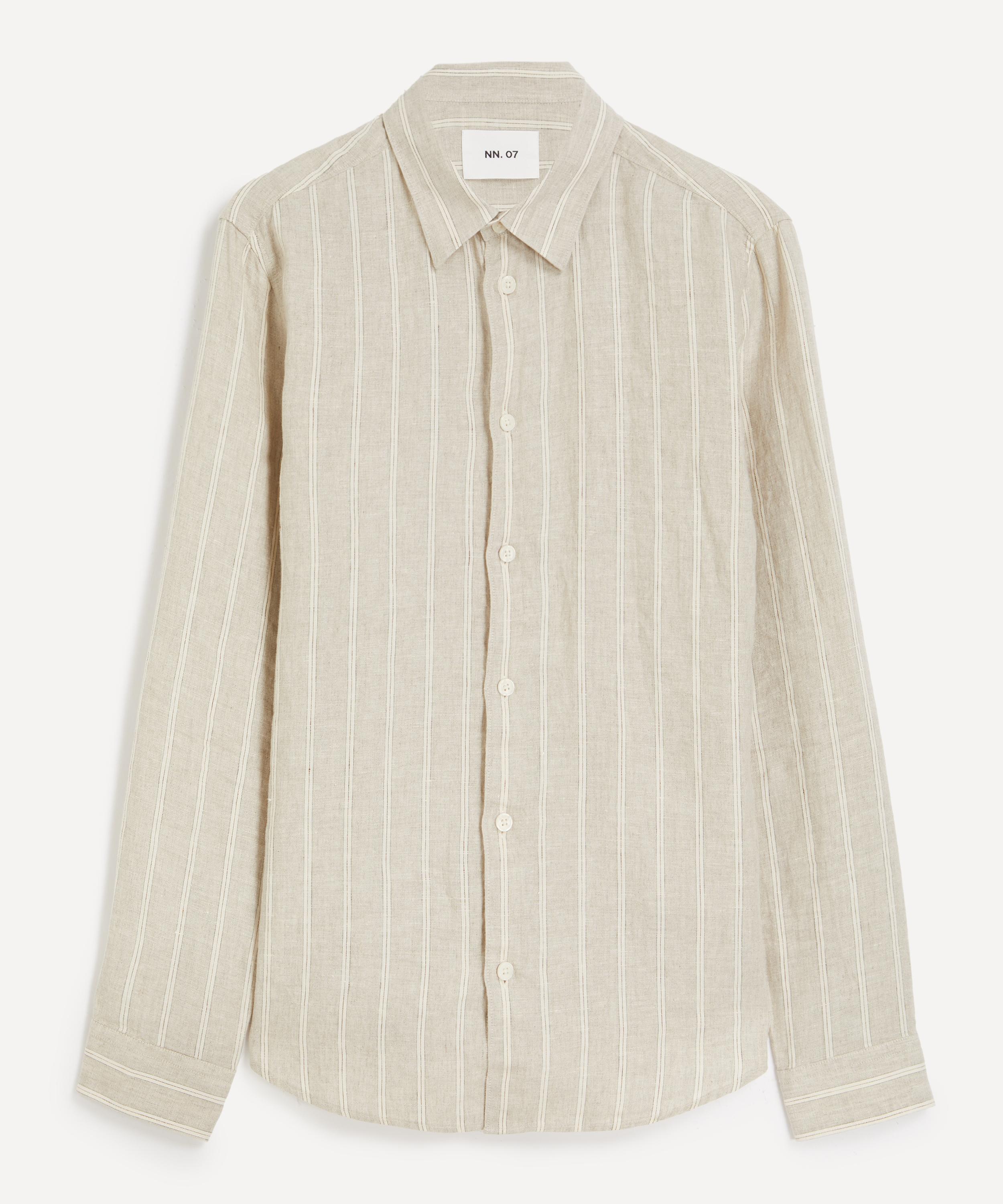 NN07 - Enzo Striped Linen Shirt