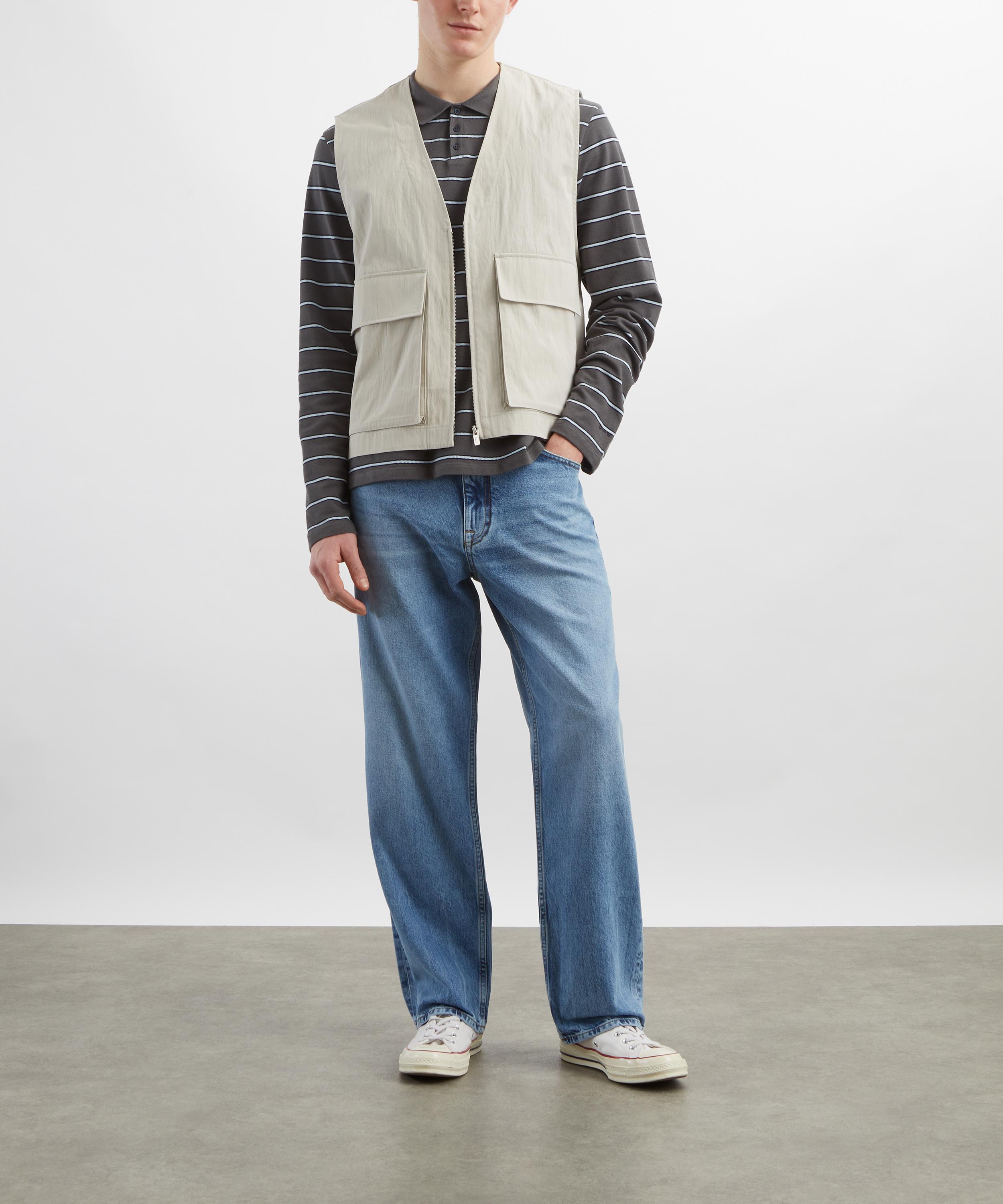 NN07 - Otis 1882 Straight-Leg Relaxed Jeans in Vintage Blue image number 1